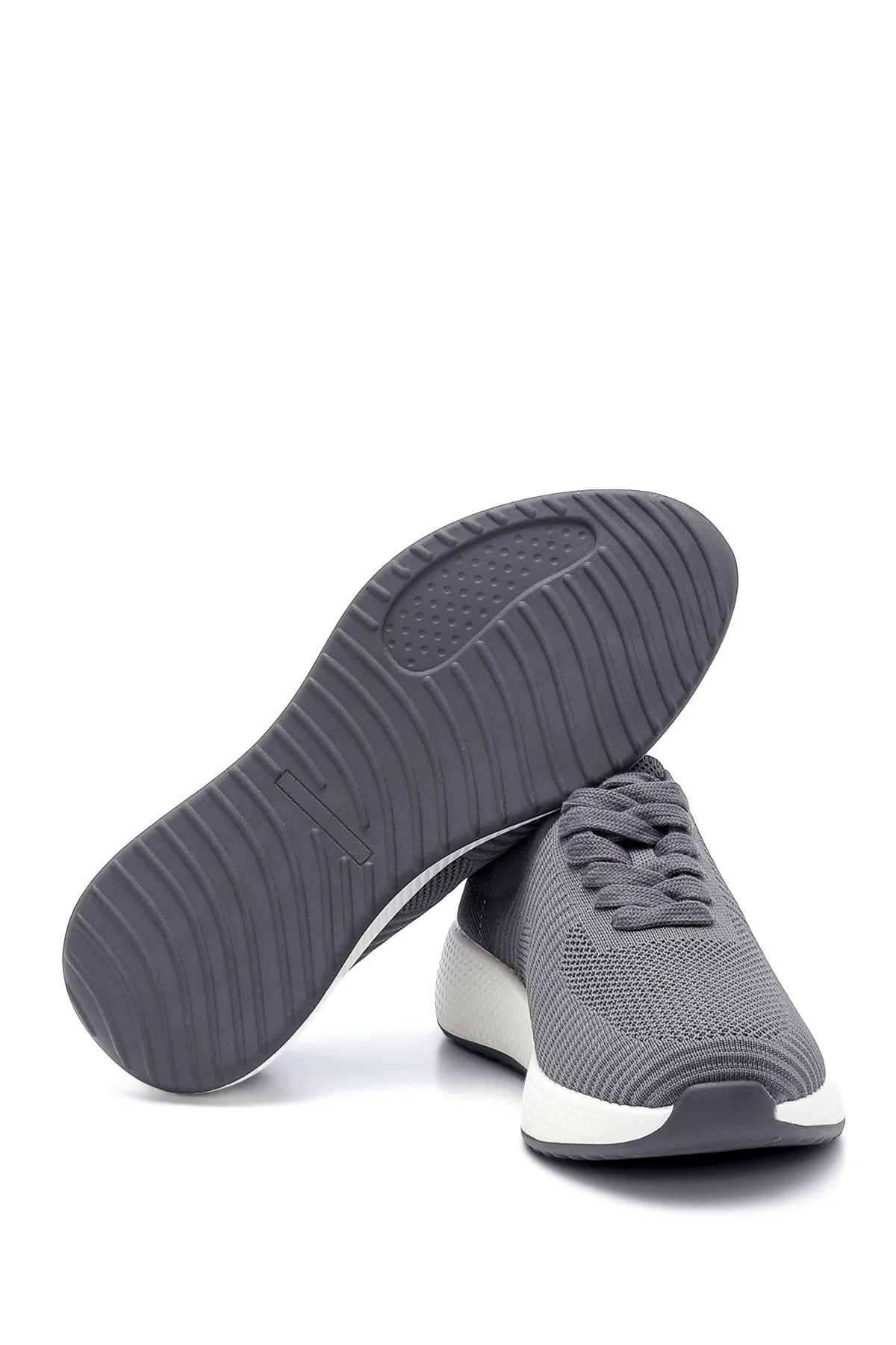 Erkek Gri Sneaker - Image 4