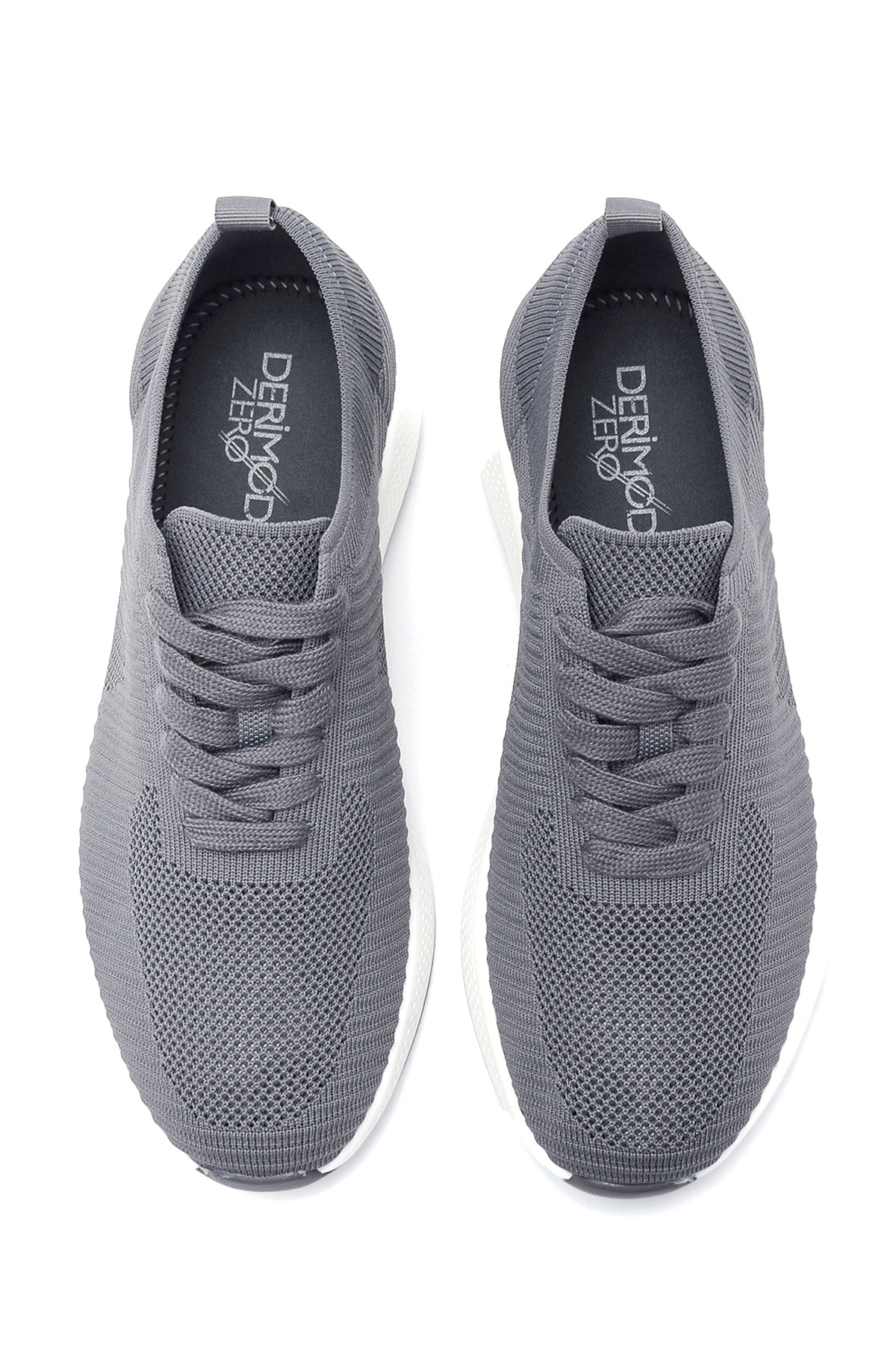 Erkek Gri Sneaker - Image 6