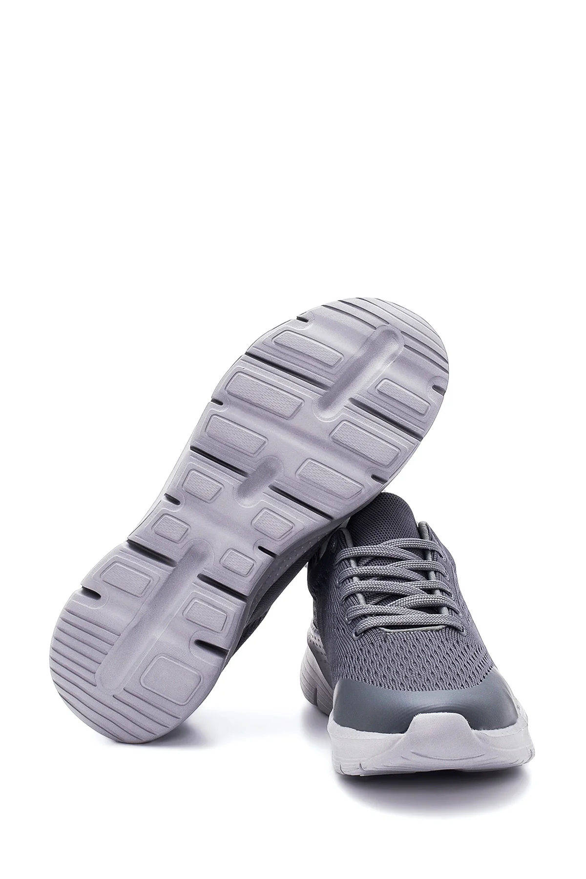 Erkek Gri Sneaker - Image 4