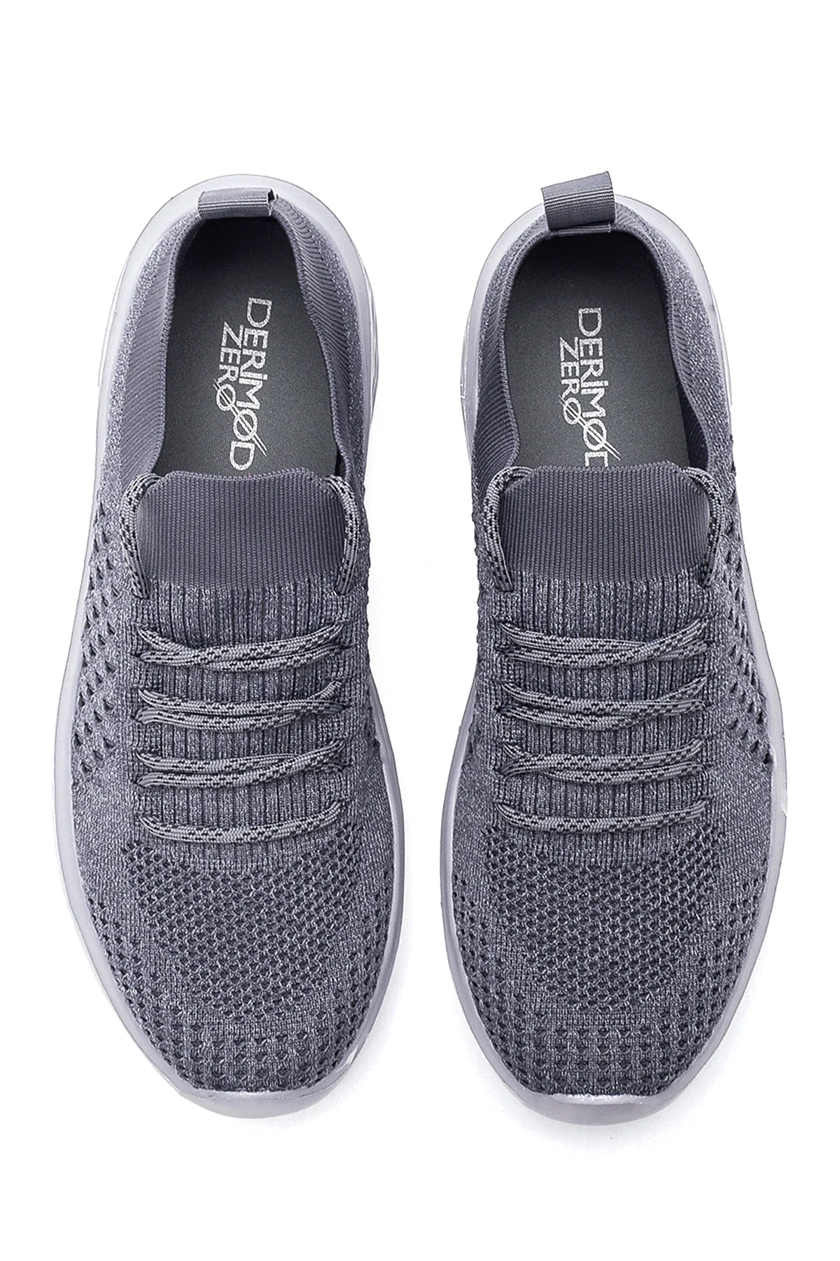 Erkek Gri Sneaker - Image 7