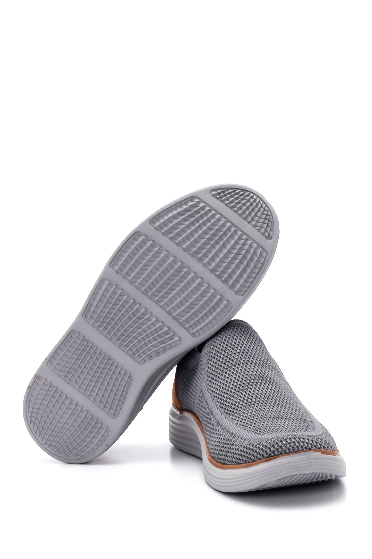 Erkek Gri Sneaker - Image 4