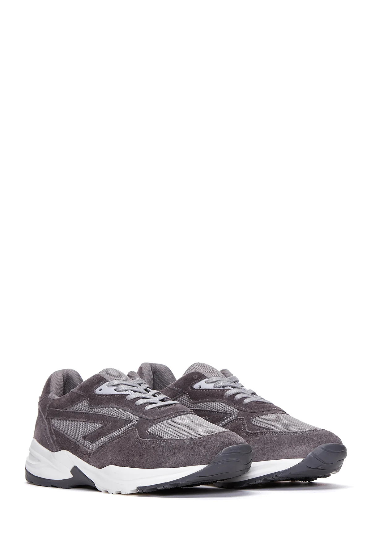 Erkek Gri Sneaker - Image 3