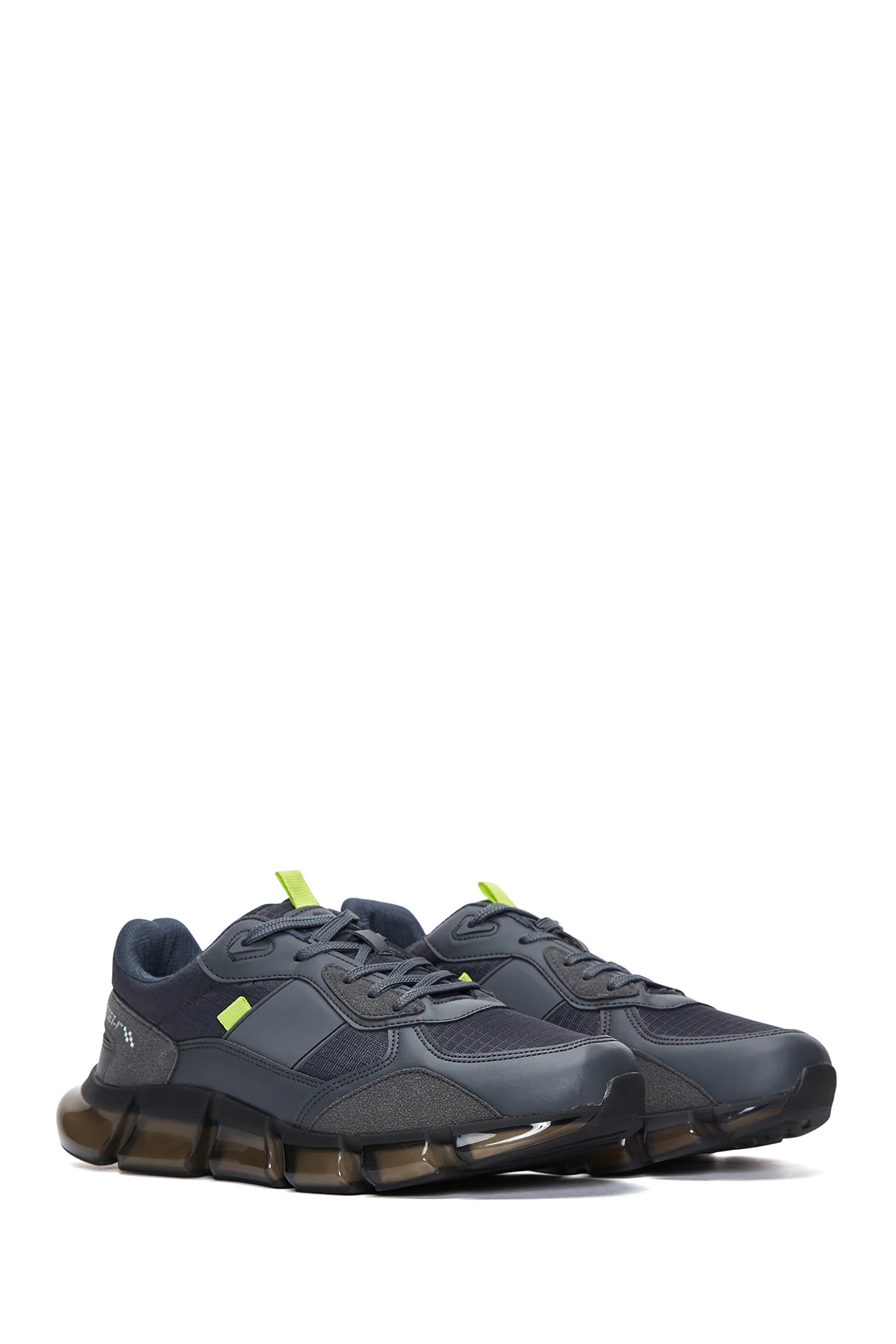 Erkek Gri Sneaker - Image 3
