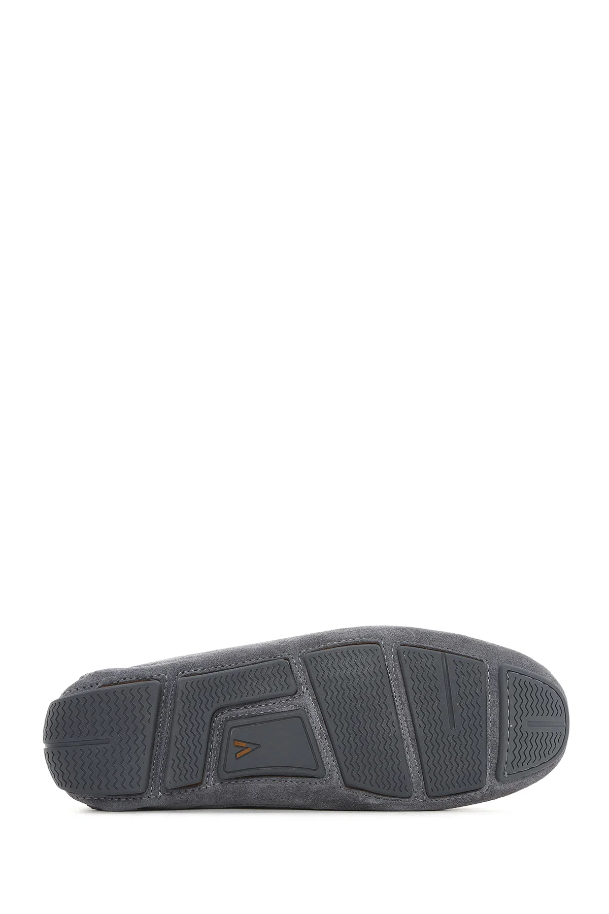 Erkek Gri Süet Deri Loafer - Image 4