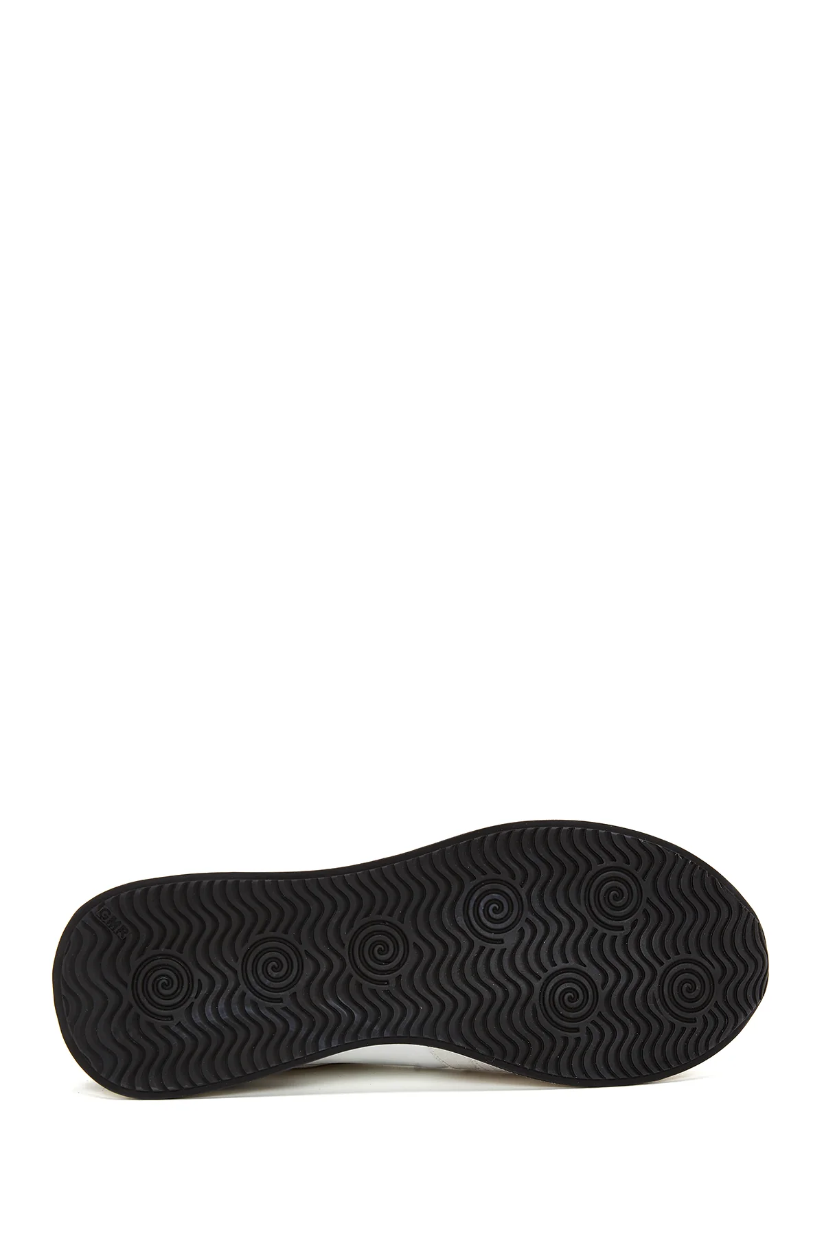 Erkek Gri Süet Deri Sneaker - Image 4