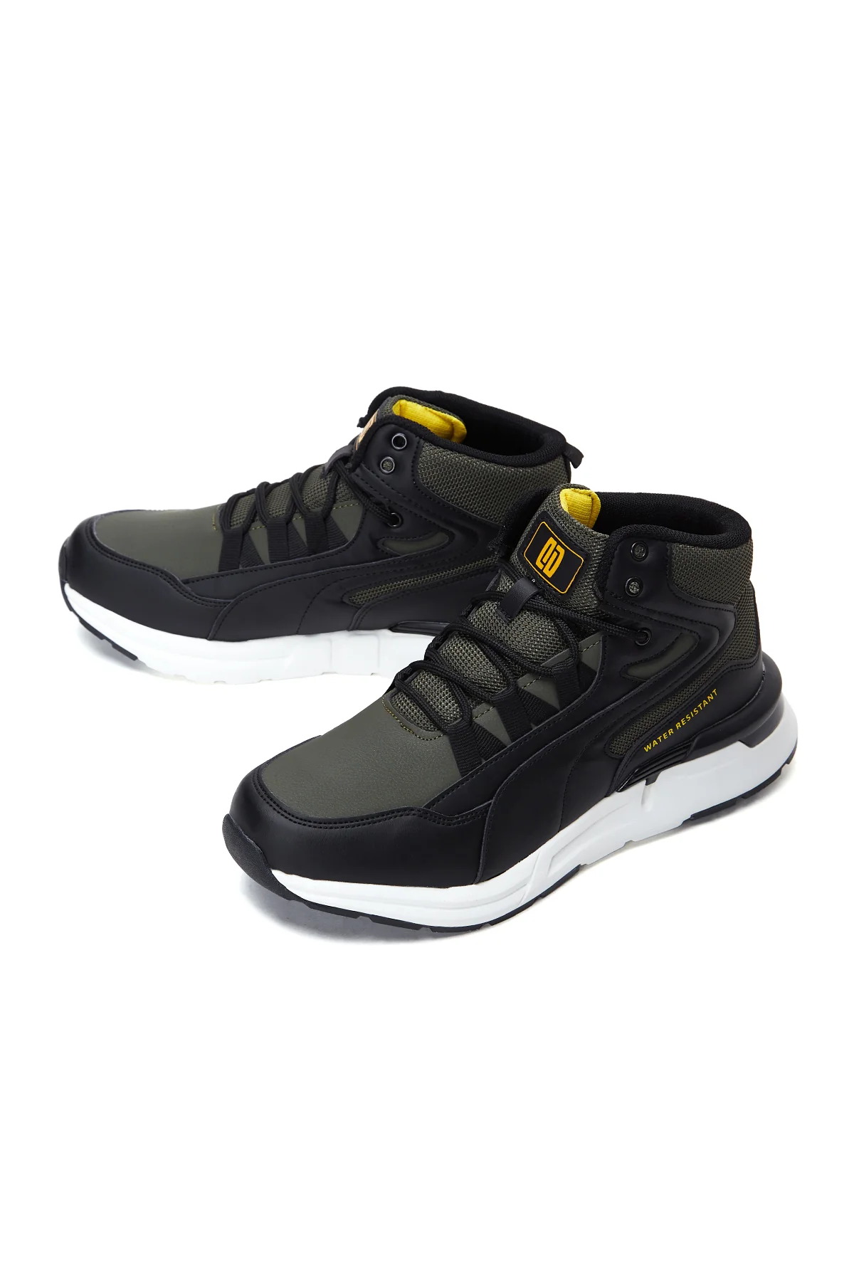 Erkek Haki Bilekli Sneaker - Image 6