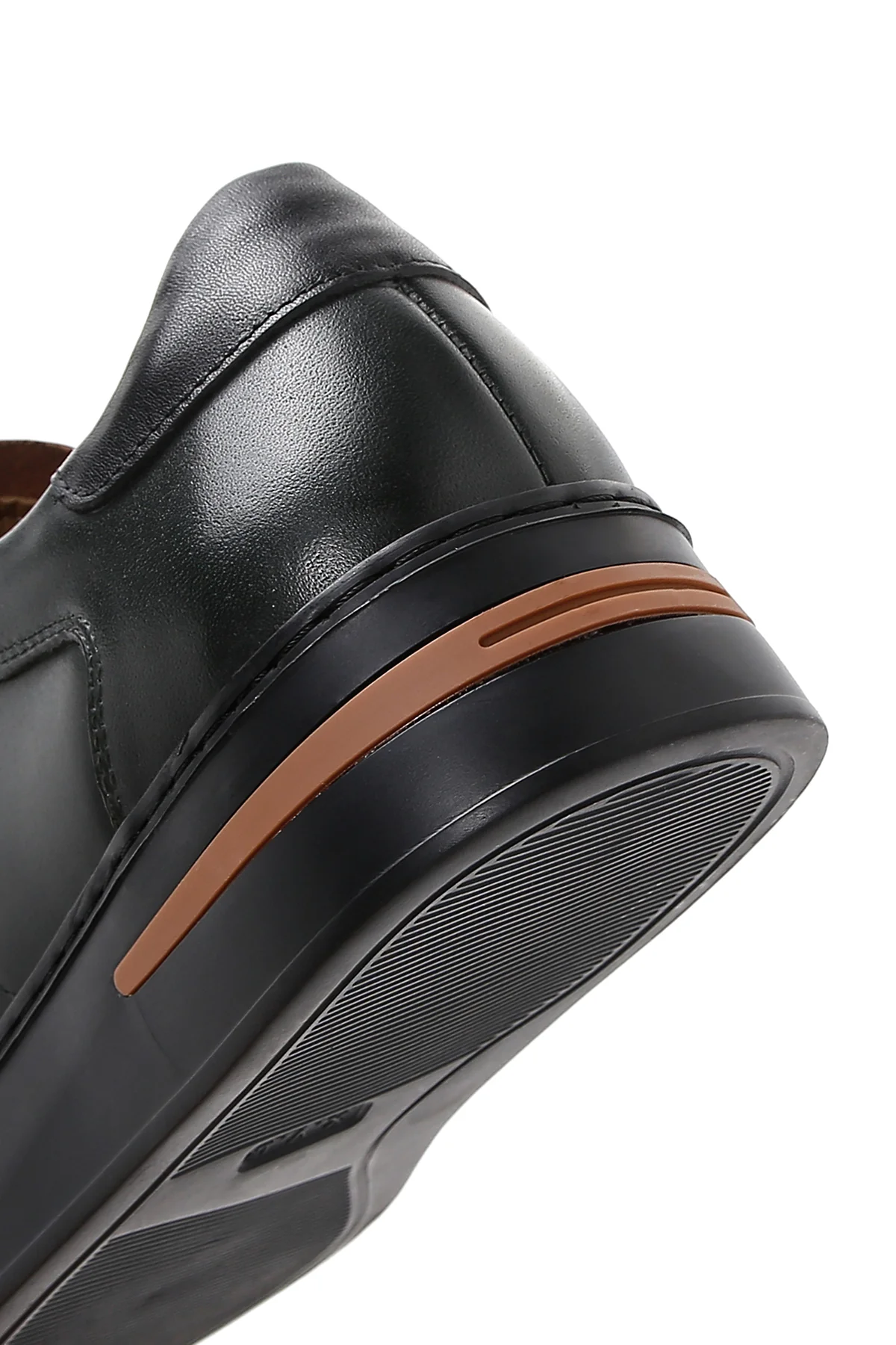 Erkek Haki Deri Sneaker - Image 10