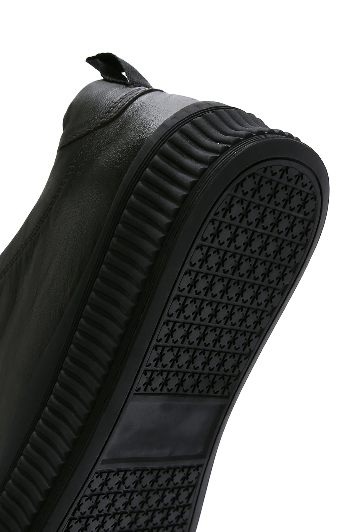 Erkek Haki Deri Sneaker - Image 7