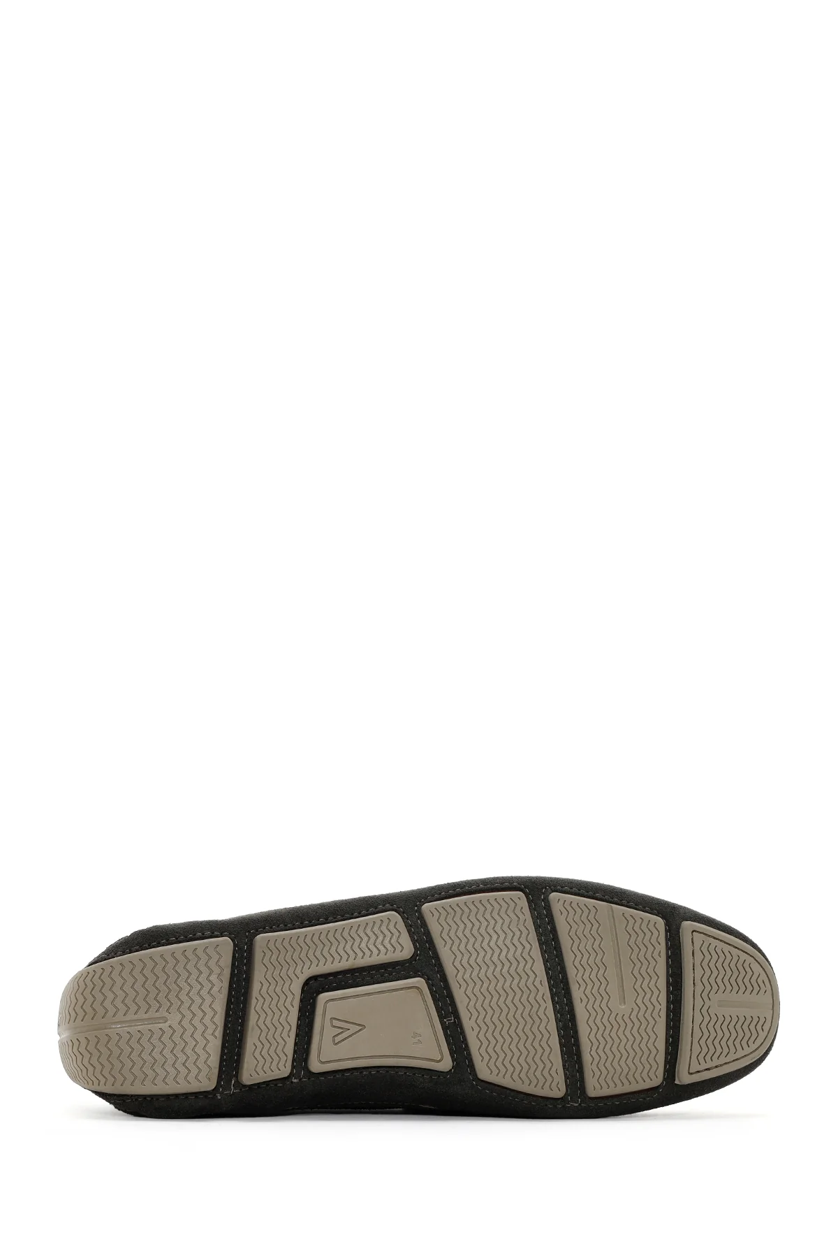 Erkek Haki Süet Deri Loafer - Image 4