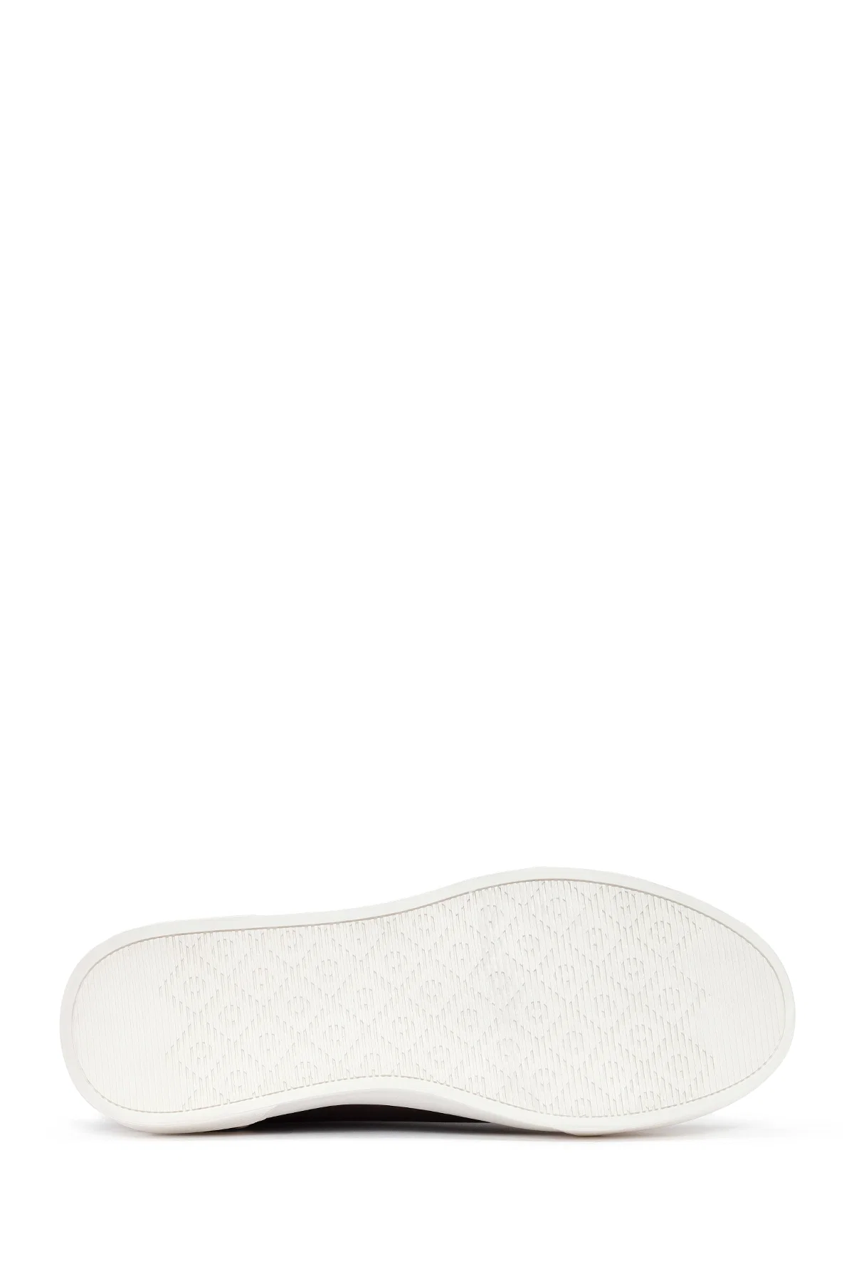 Erkek Kahverengi Bağcıklı Deri Sneaker - Image 4