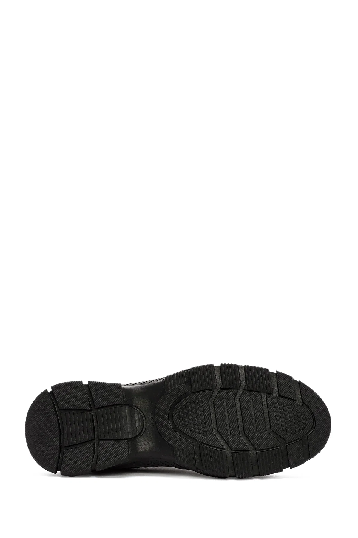 Erkek Kahverengi Bağcıklı Deri Sneaker - Image 4