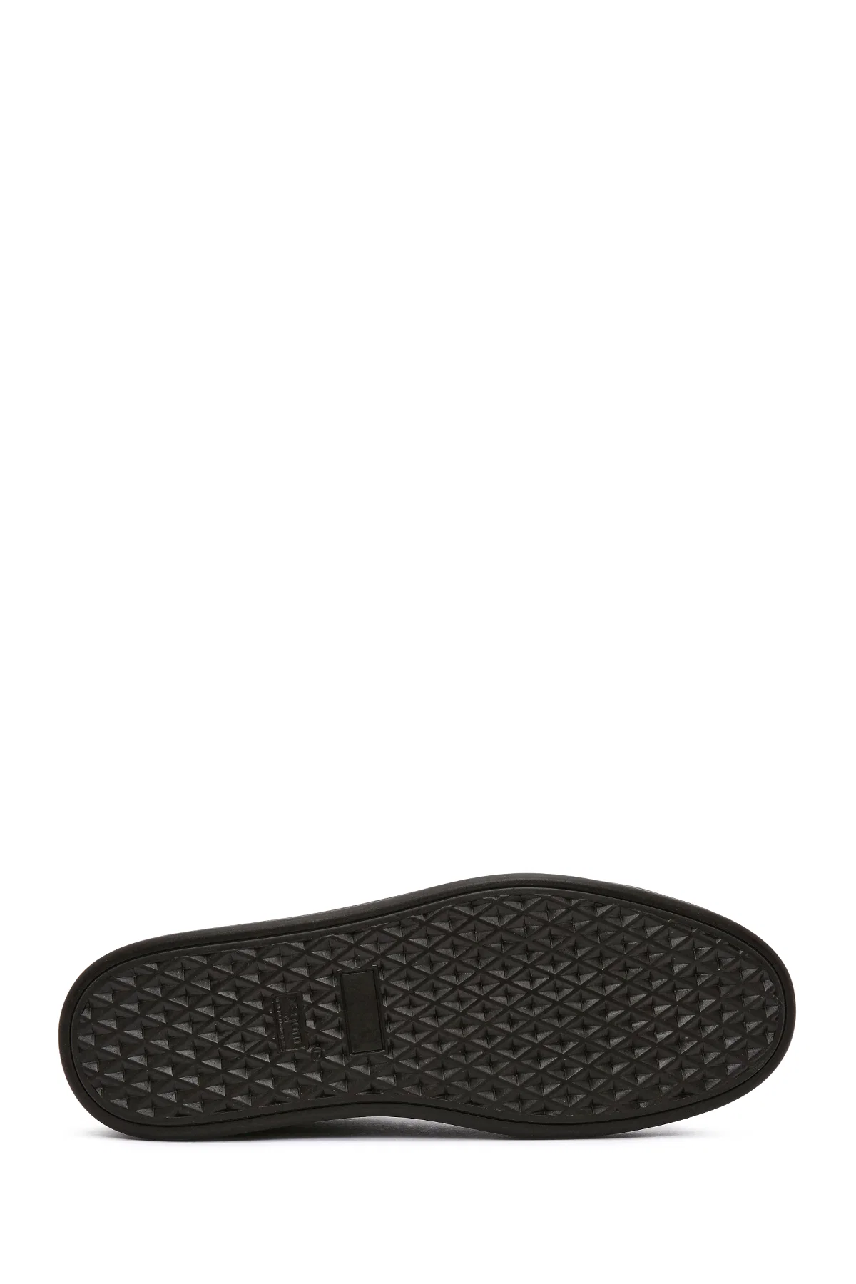 Erkek Kahverengi Bağcıklı Deri Sneaker - Image 4