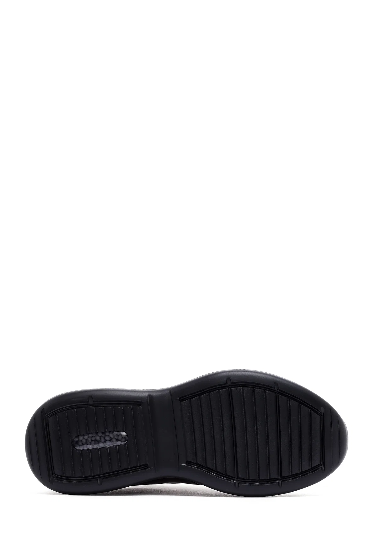 Erkek Kahverengi Bağcıklı Deri Sneaker - Image 4