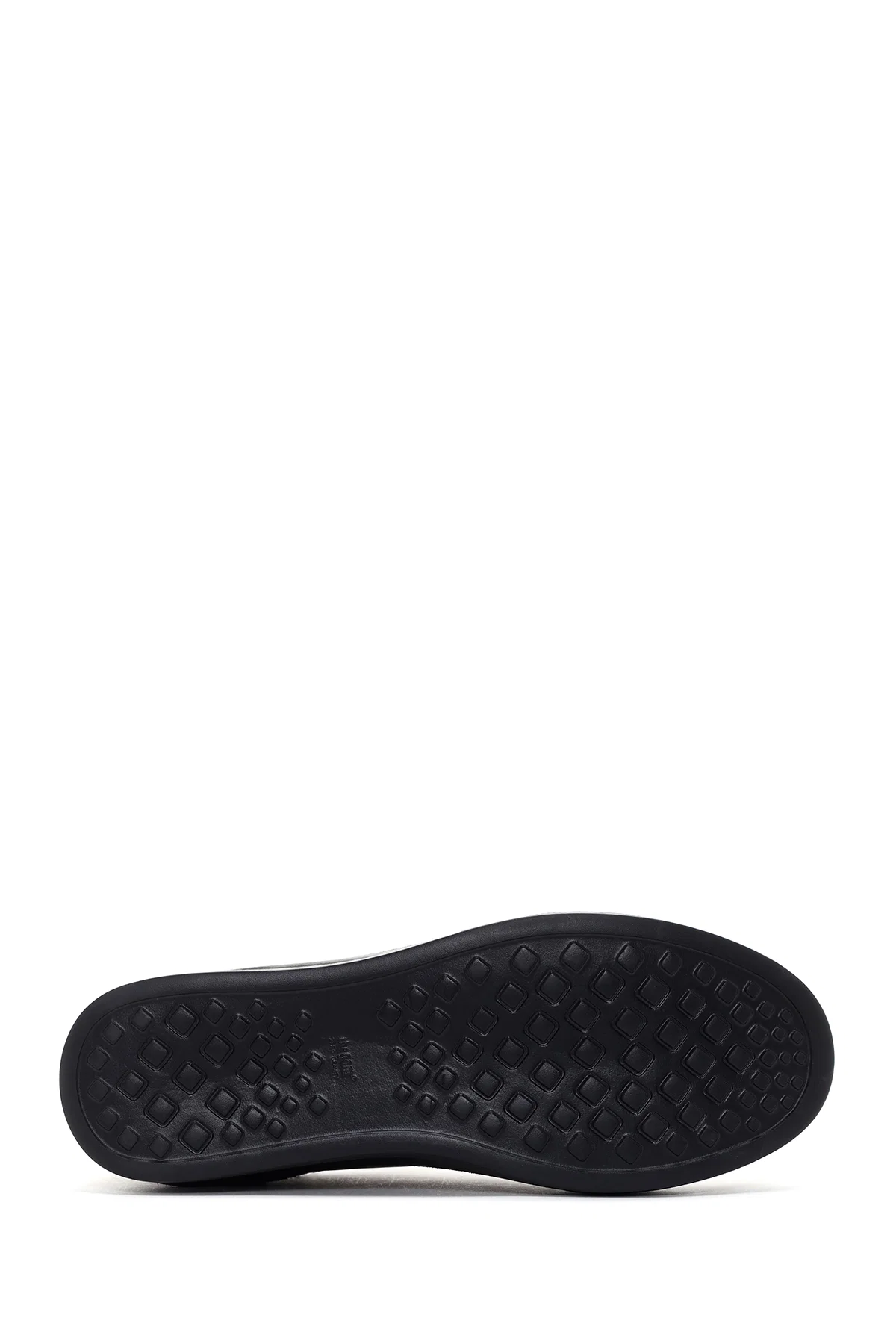 Erkek Kahverengi Bağcıklı Deri Sneaker - Image 4