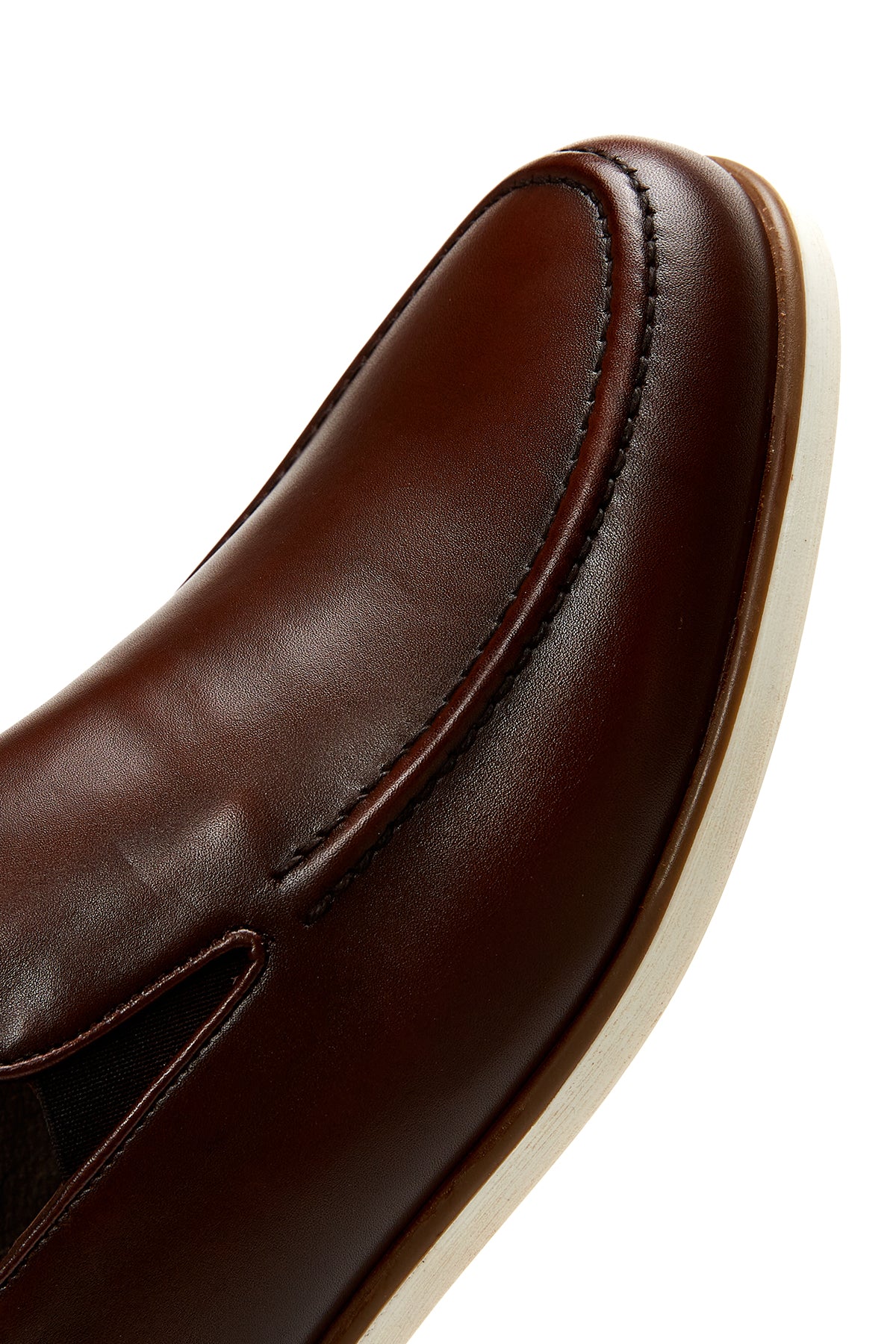 Erkek Kahverengi Deri Casual Loafer - Image 8