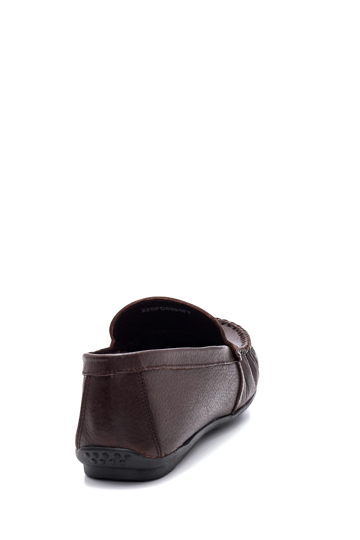 Erkek Kahverengi Deri Casual Loafer - Image 5
