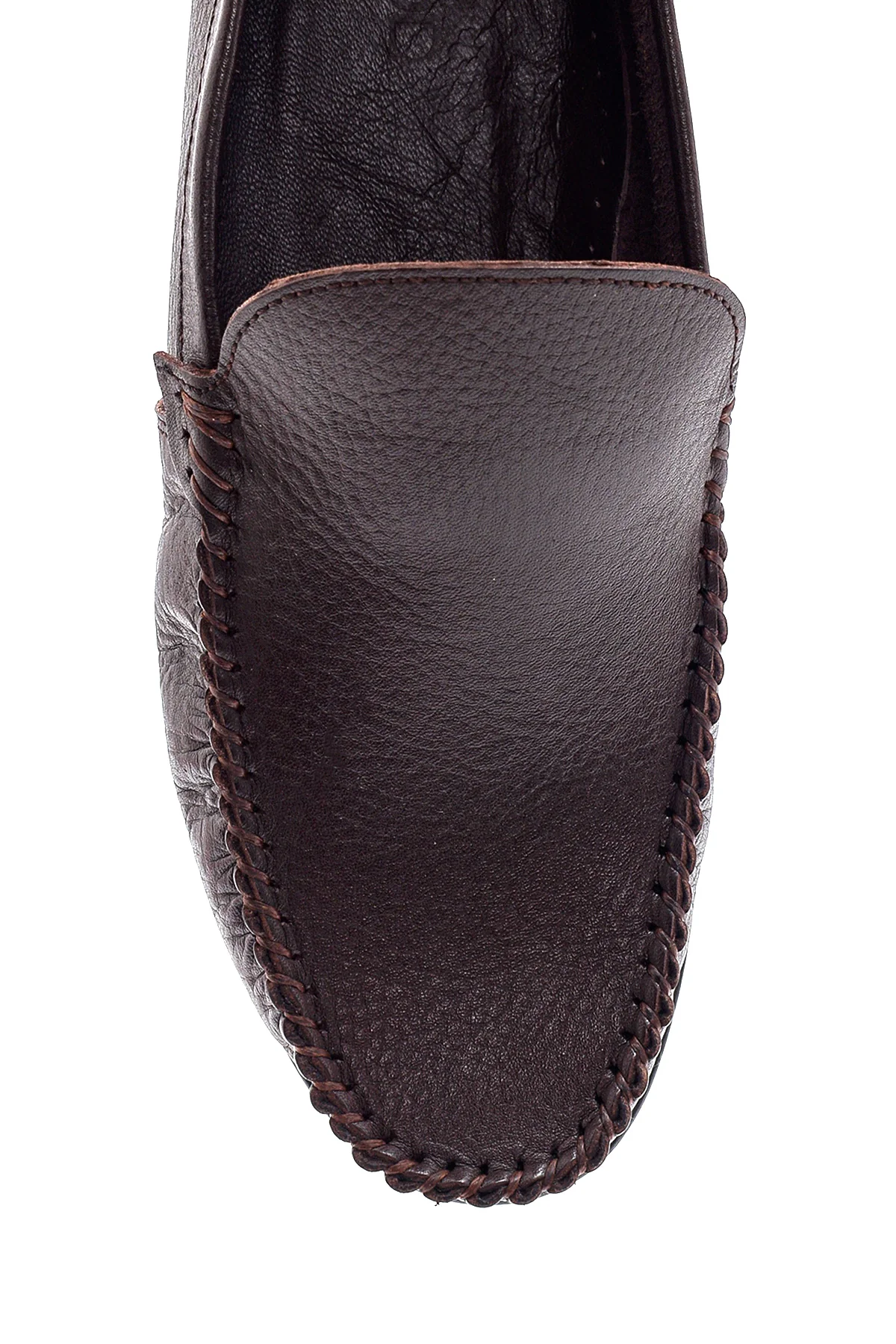 Erkek Kahverengi Deri Casual Loafer - Image 6