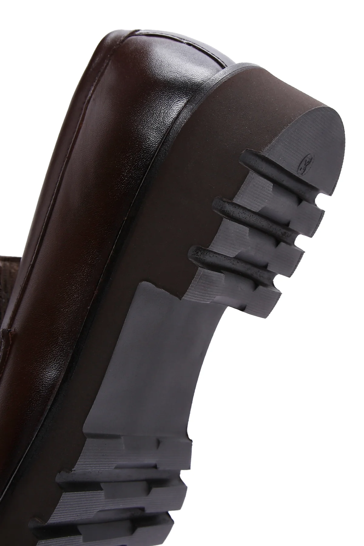 Erkek Kahverengi Deri Casual Loafer - Image 9