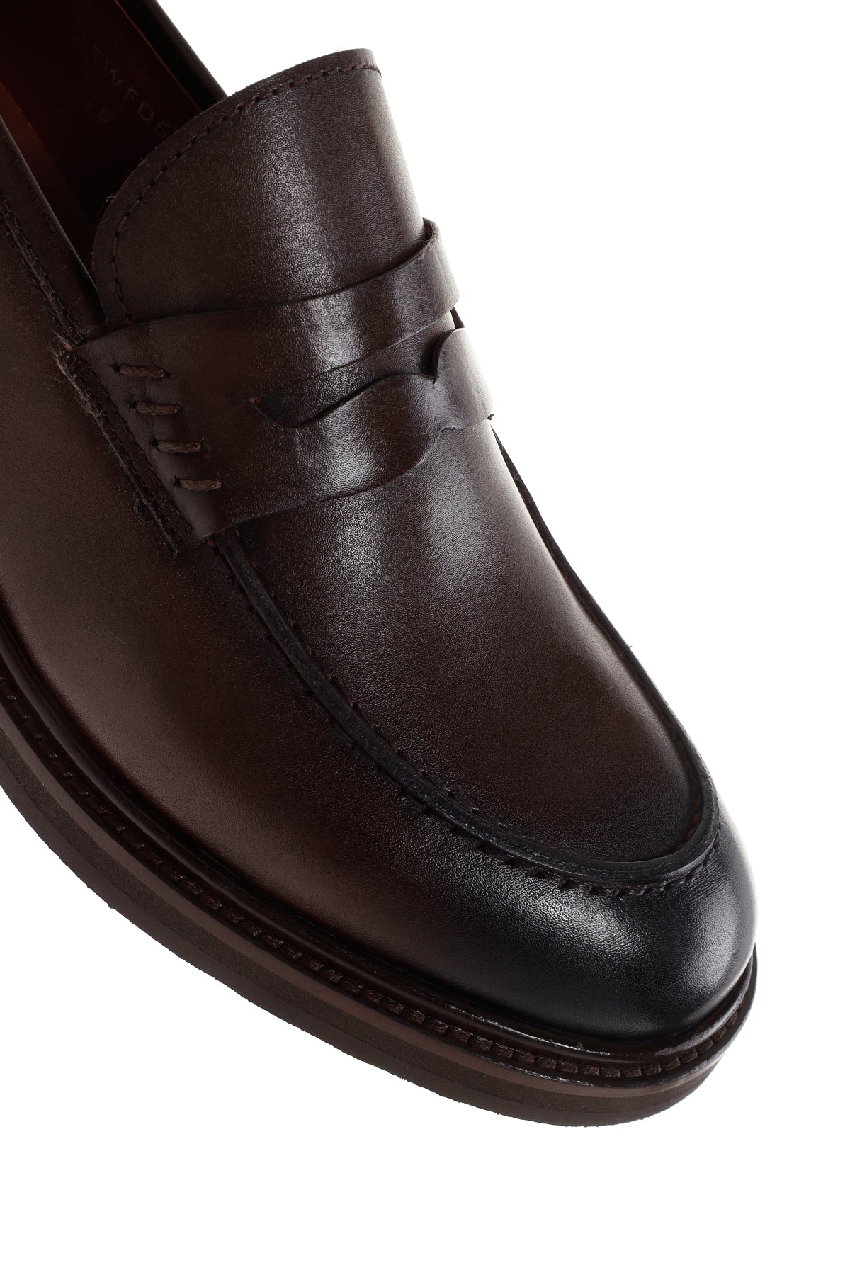 Erkek Kahverengi Deri Casual Loafer - Image 9