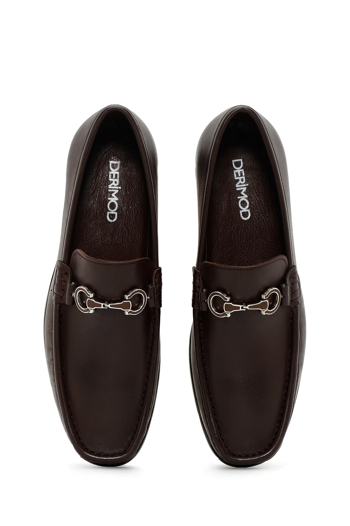 Erkek Kahverengi Deri Casual Loafer - Image 7