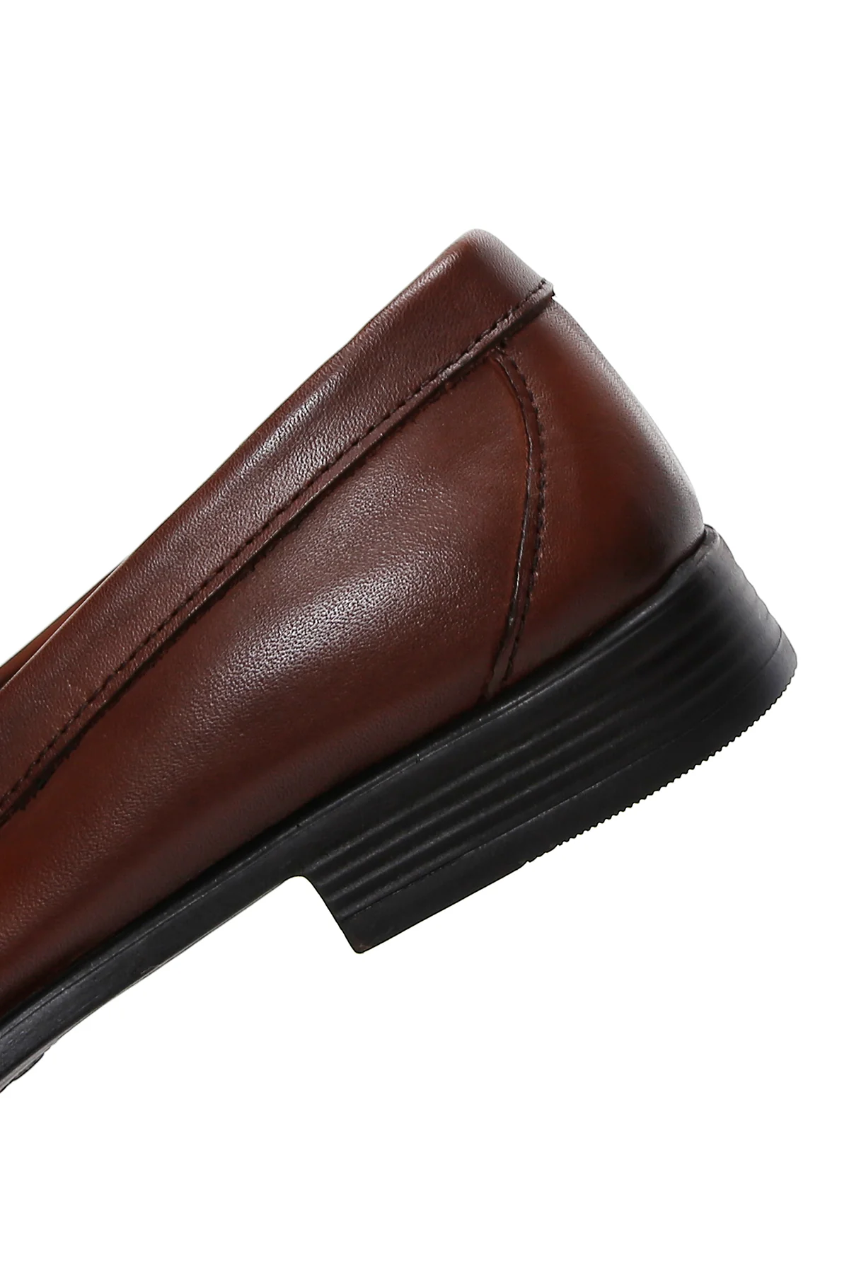 Erkek Kahverengi Deri Casual Loafer - Image 8
