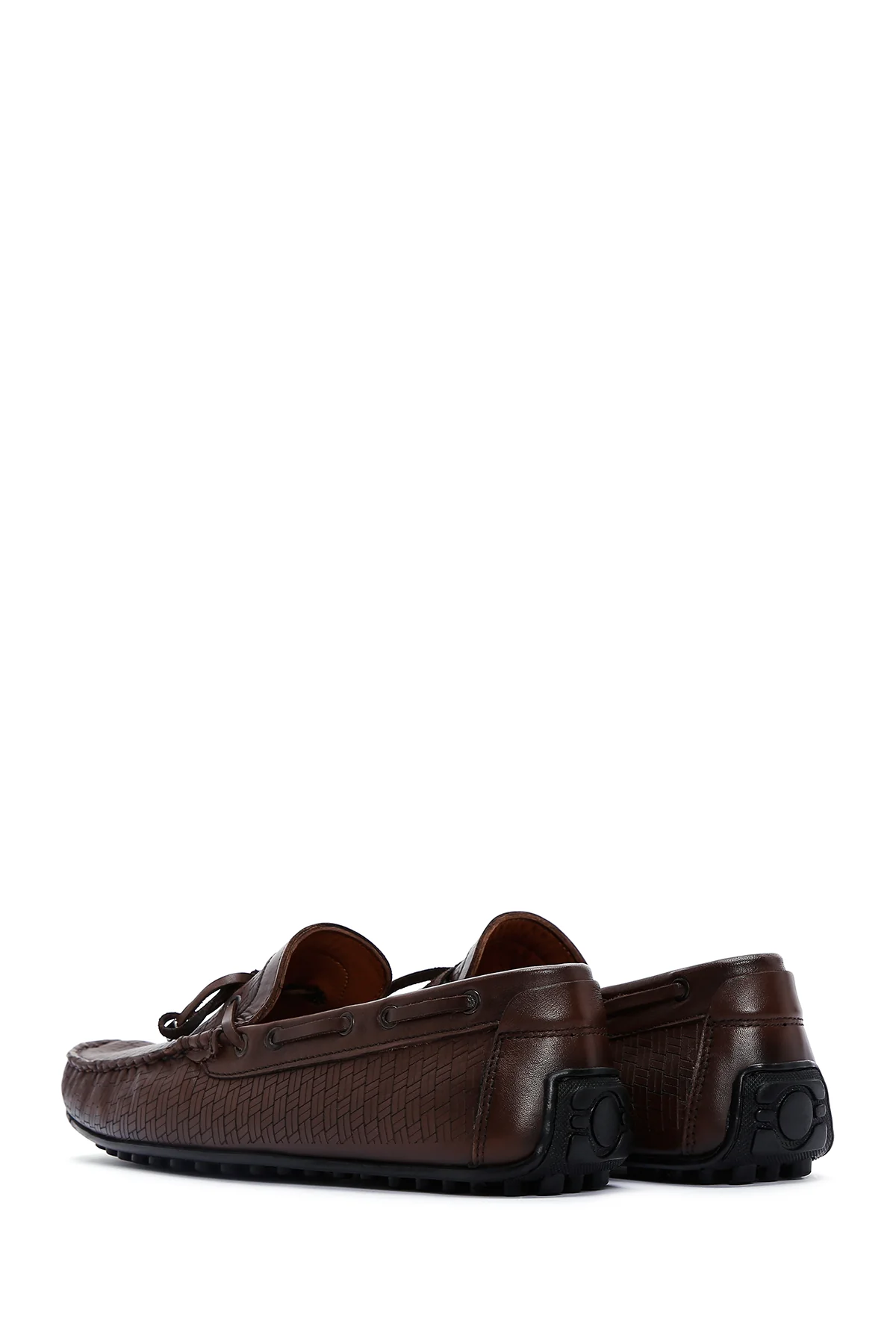 Erkek Kahverengi Deri Casual Loafer - Image 5