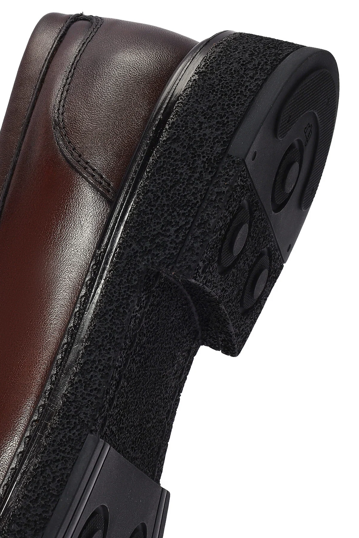 Erkek Kahverengi Deri Casual Loafer - Image 8