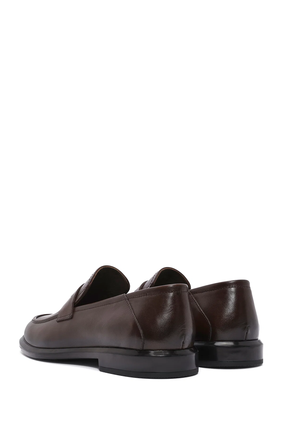 Erkek Kahverengi Deri Casual Loafer - Image 5