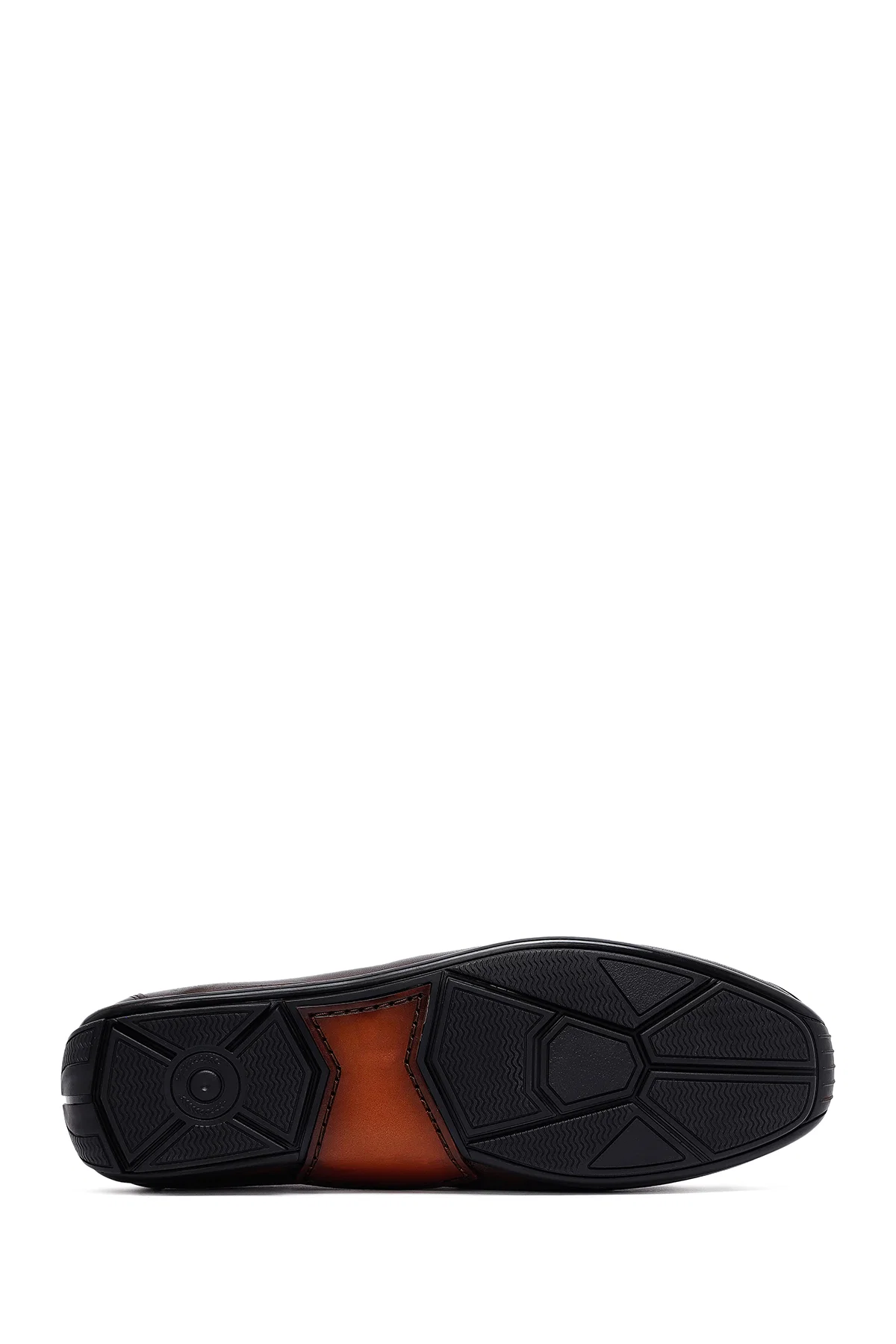 Erkek Kahverengi Deri Casual Loafer - Image 4