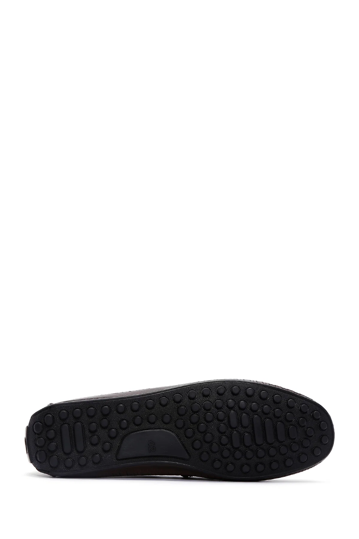 Erkek Kahverengi Deri Casual Loafer - Image 4