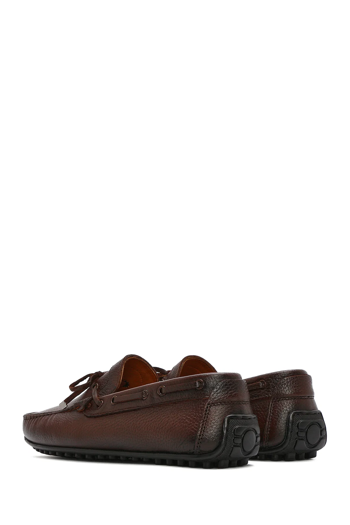 Erkek Kahverengi Deri Casual Loafer - Image 5