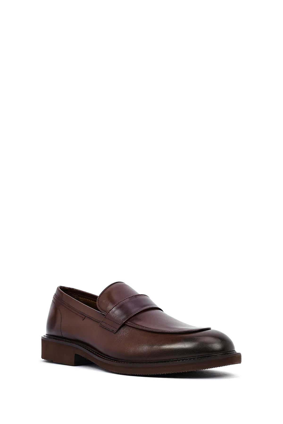 Erkek Kahverengi Deri Loafer - Image 6