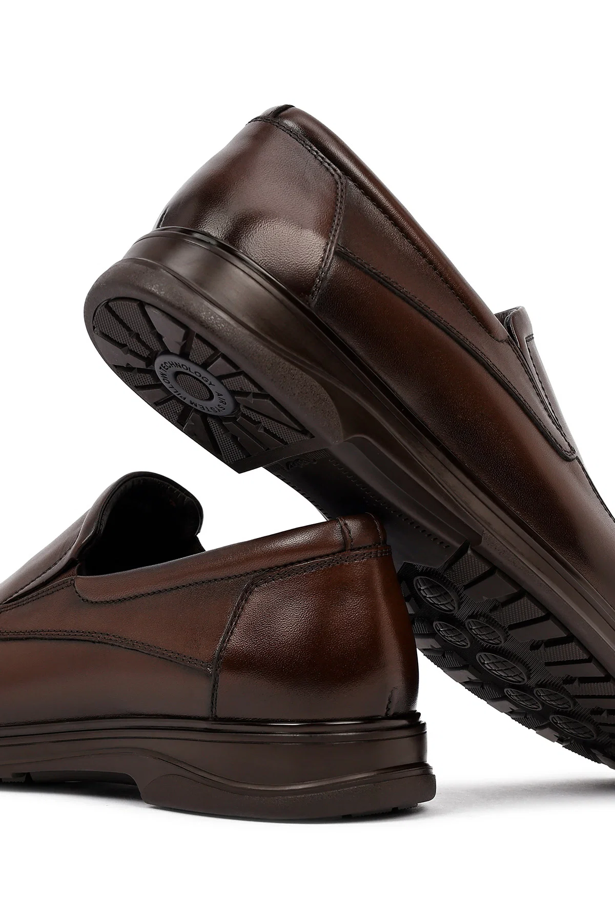 Erkek Kahverengi Deri Casual Loafer - Image 8