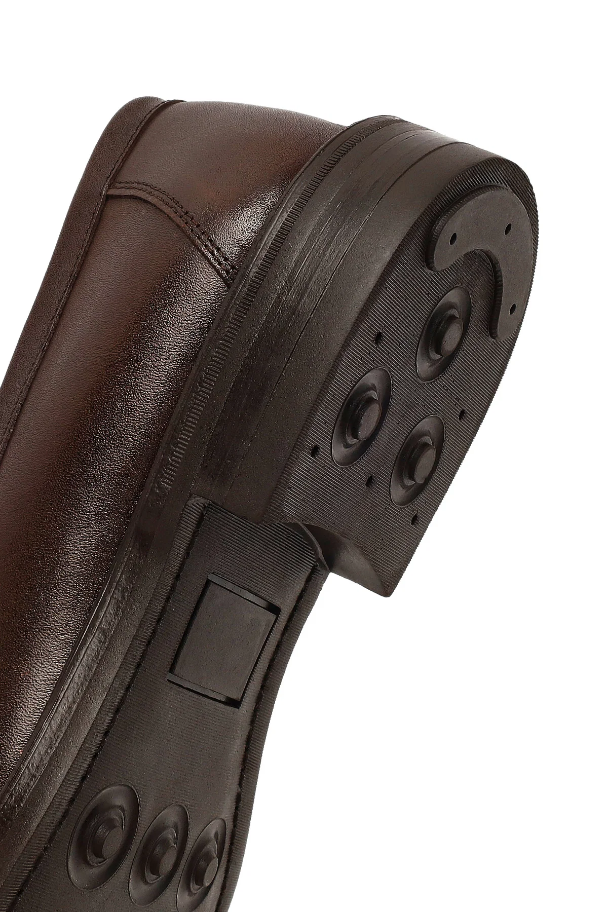 Erkek Kahverengi Deri Casual Loafer - Image 8