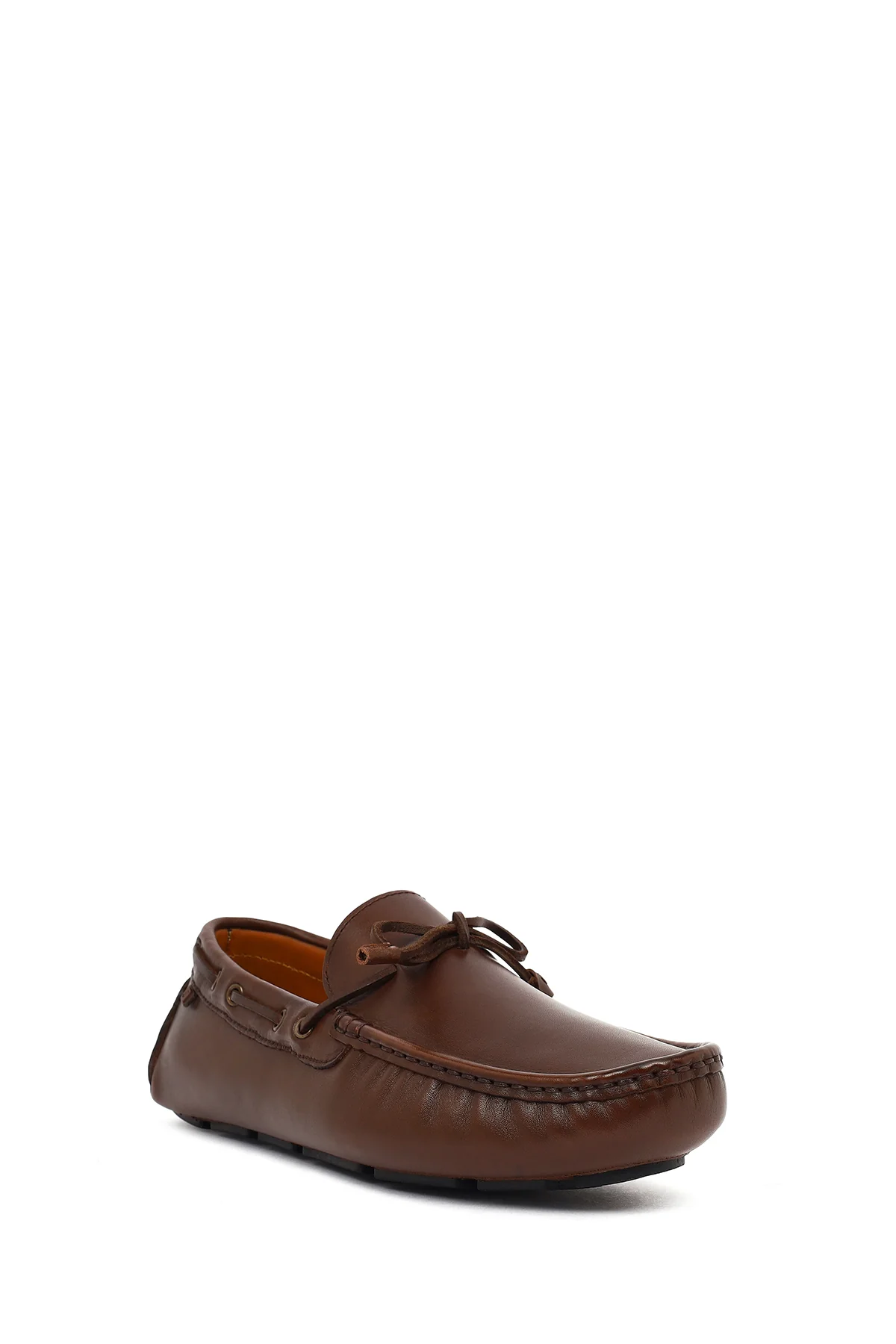 Erkek Kahverengi Deri Casual Loafer - Image 7