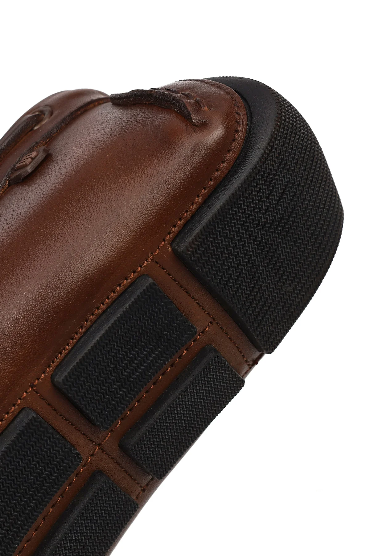 Erkek Kahverengi Deri Casual Loafer - Image 8