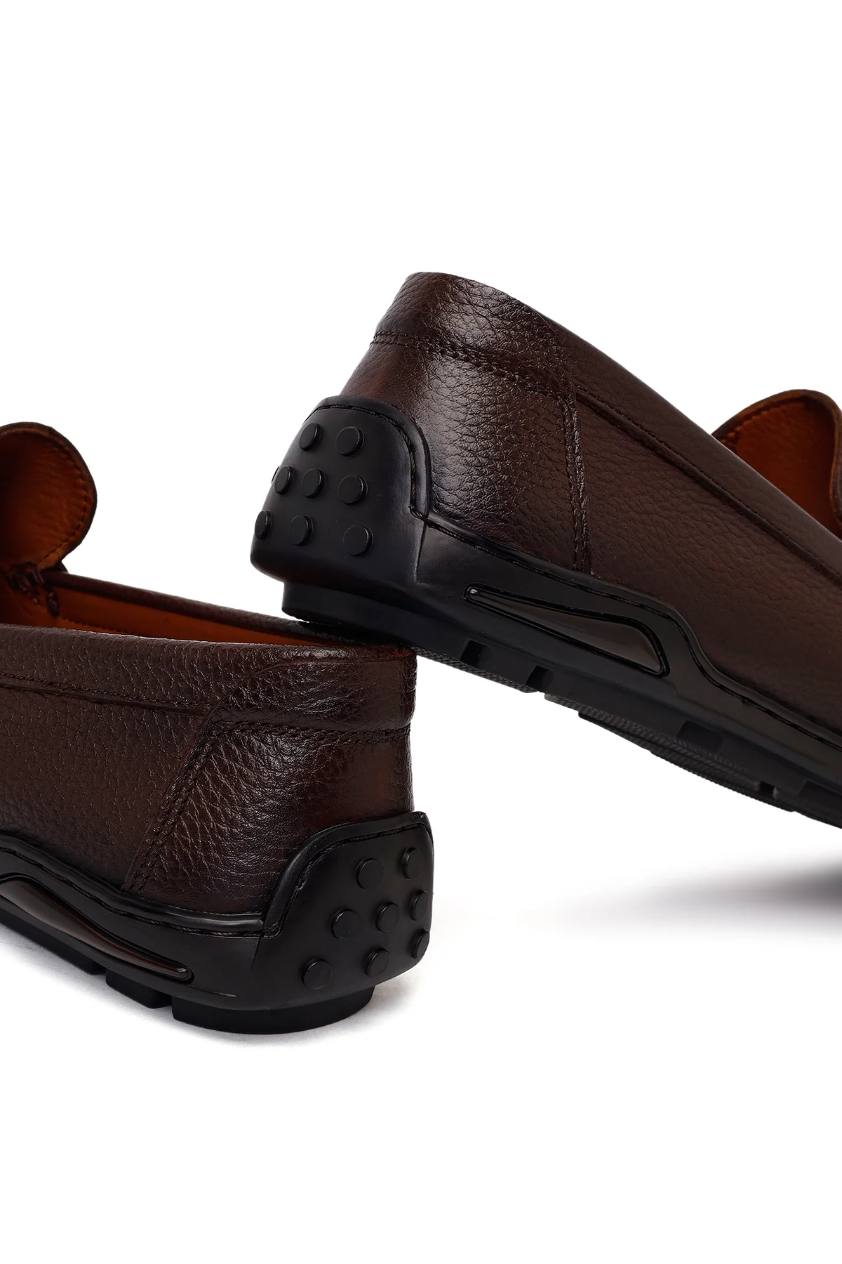 Erkek Kahverengi Deri Casual Loafer - Image 10