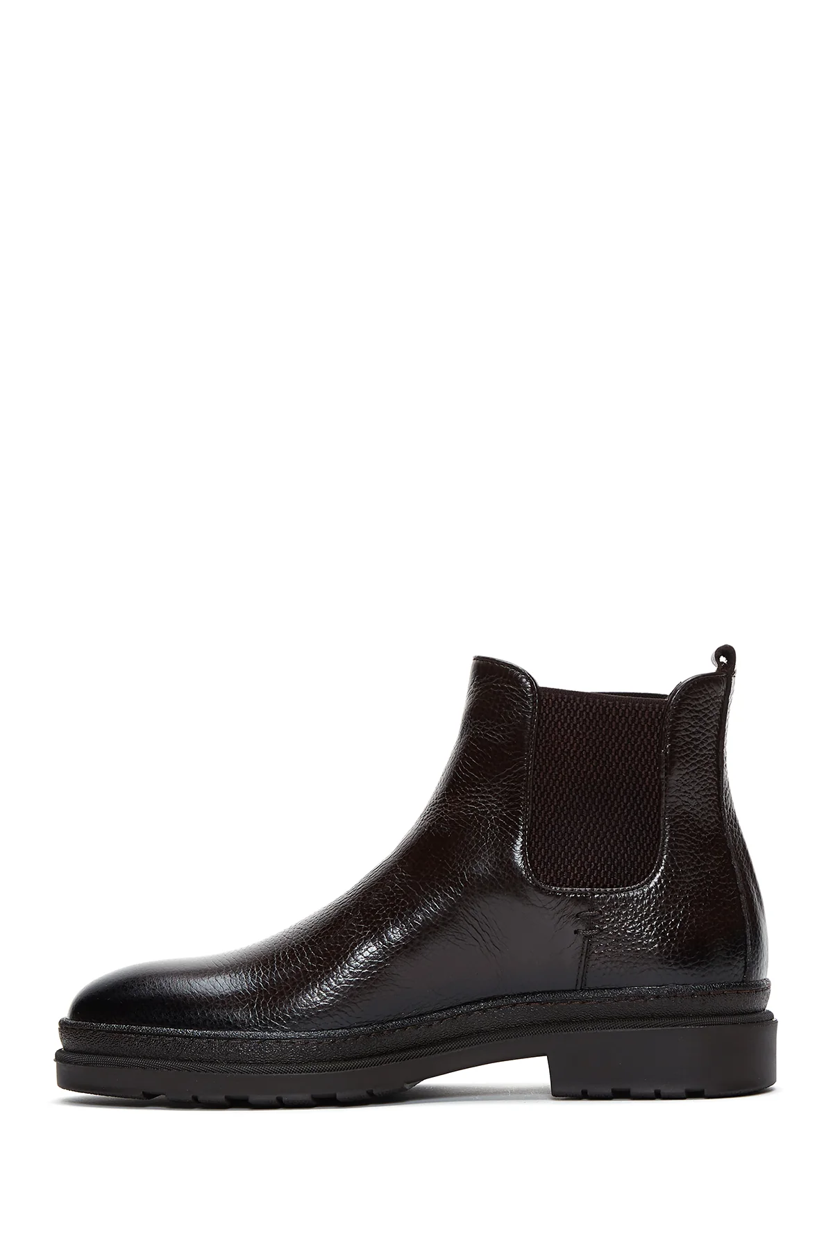 Erkek Kahverengi Deri Chelsea Bot - Image 2