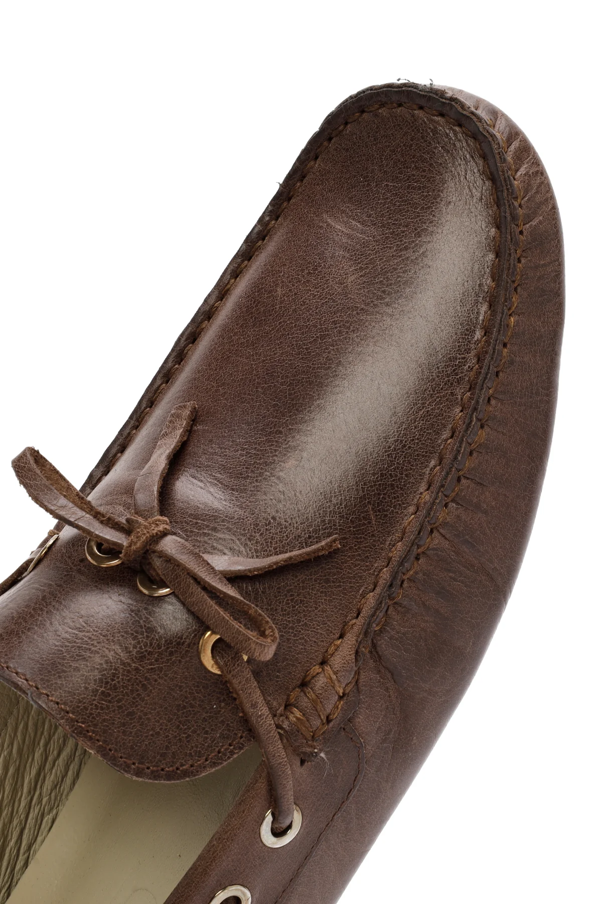 Erkek Kahverengi Deri Comfort Loafer - Image 10
