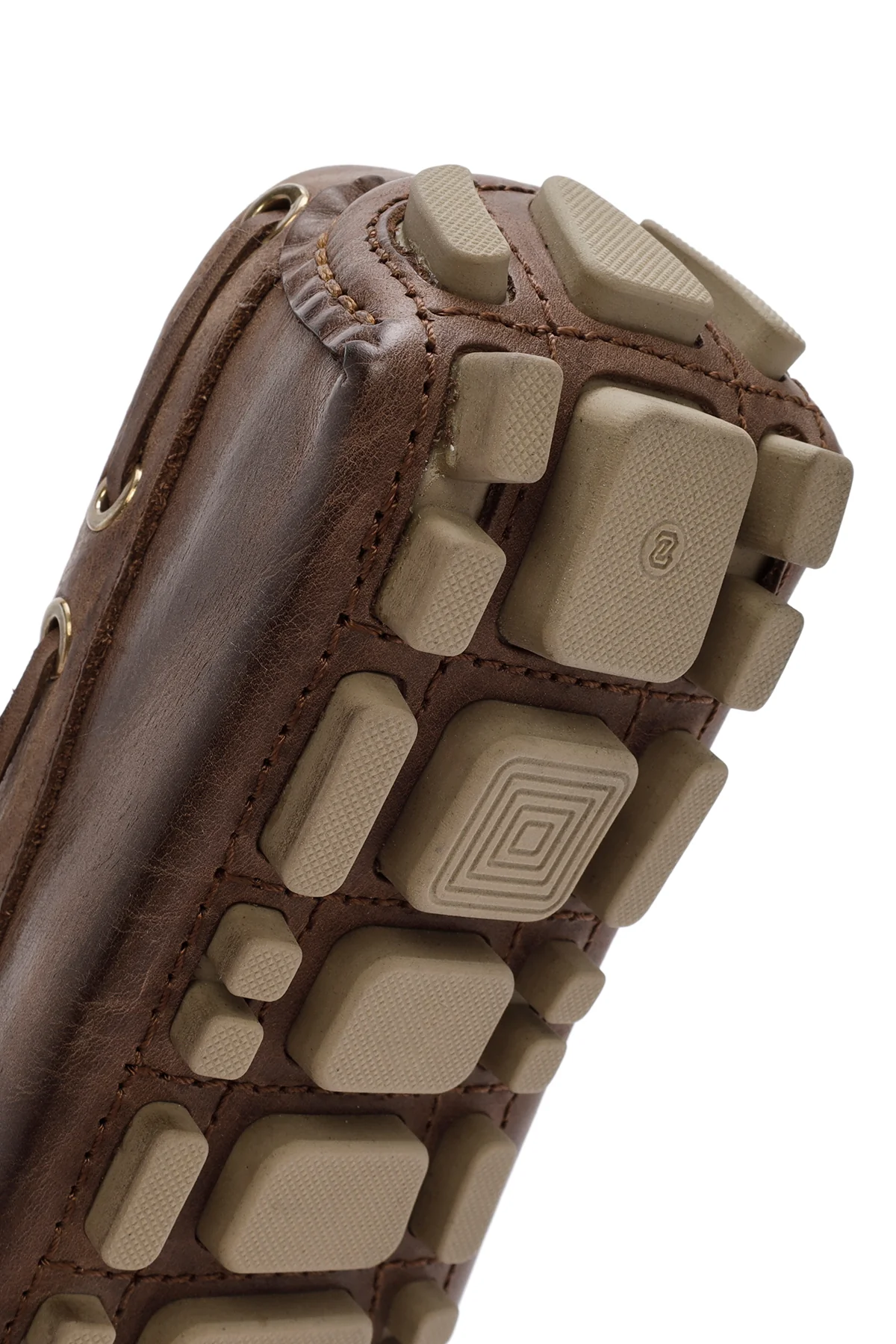 Erkek Kahverengi Deri Comfort Loafer - Image 8
