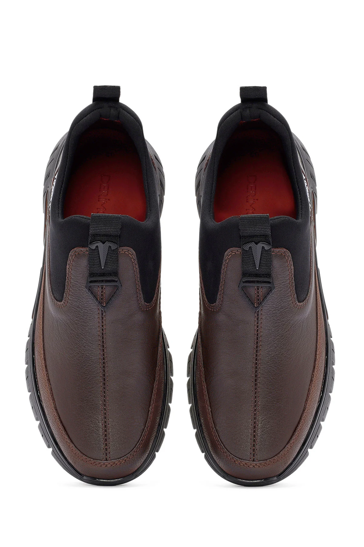 Erkek Kahverengi Deri Comfort Loafer - Image 7