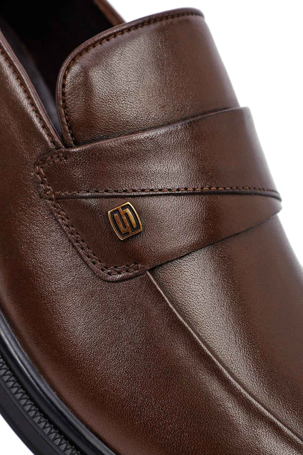 Erkek Kahverengi Deri Klasik Loafer - Image 9