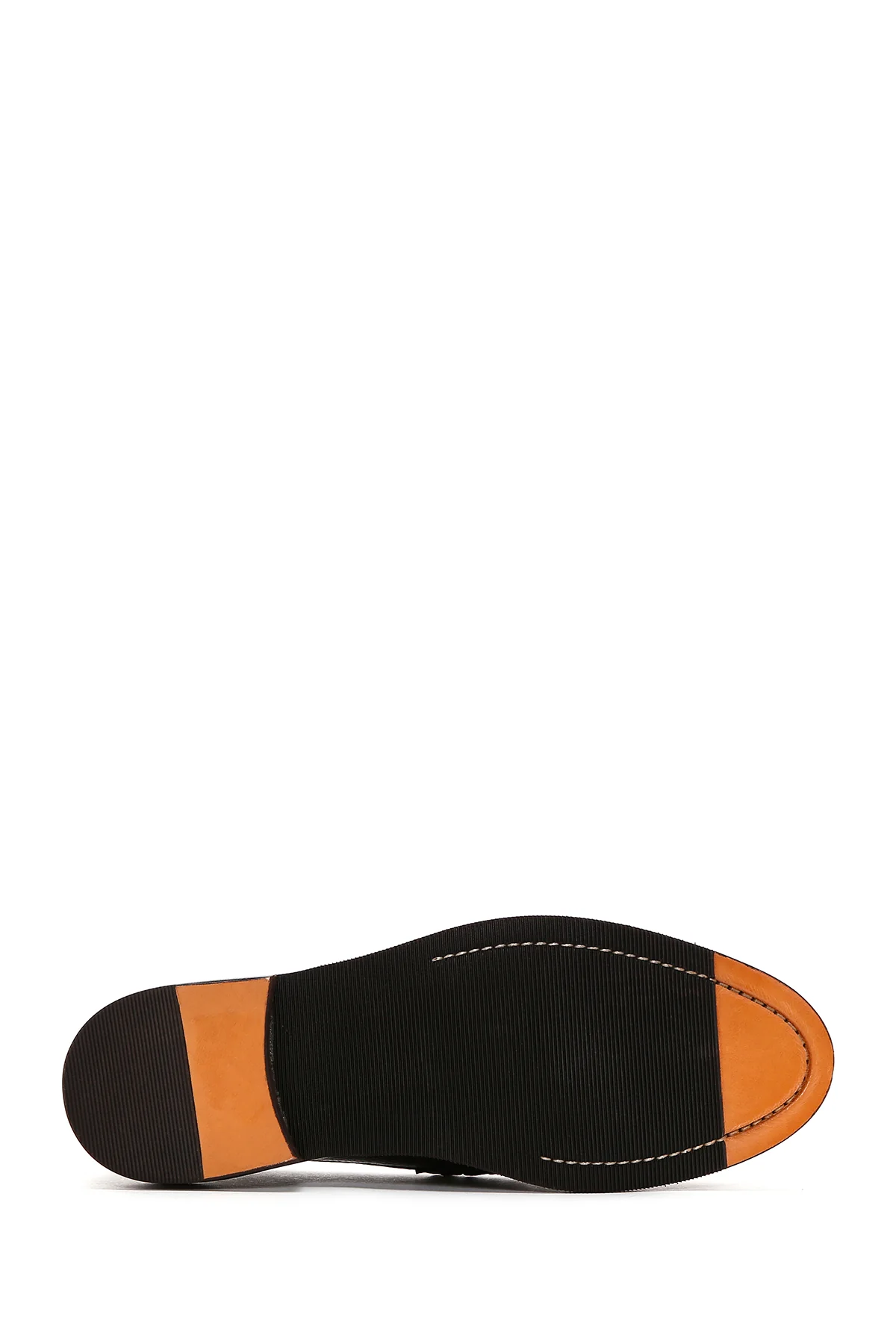 Erkek Kahverengi Deri Klasik Loafer - Image 4