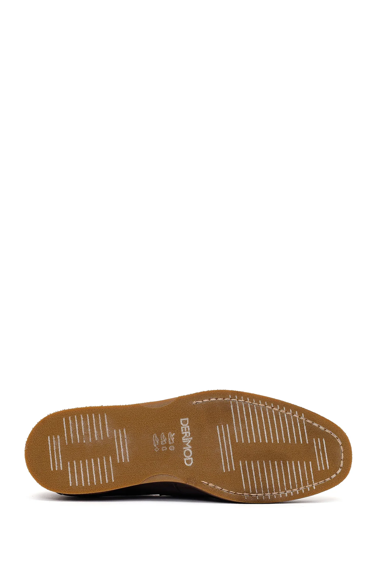 Erkek Kahverengi Deri Klasik Loafer - Image 5