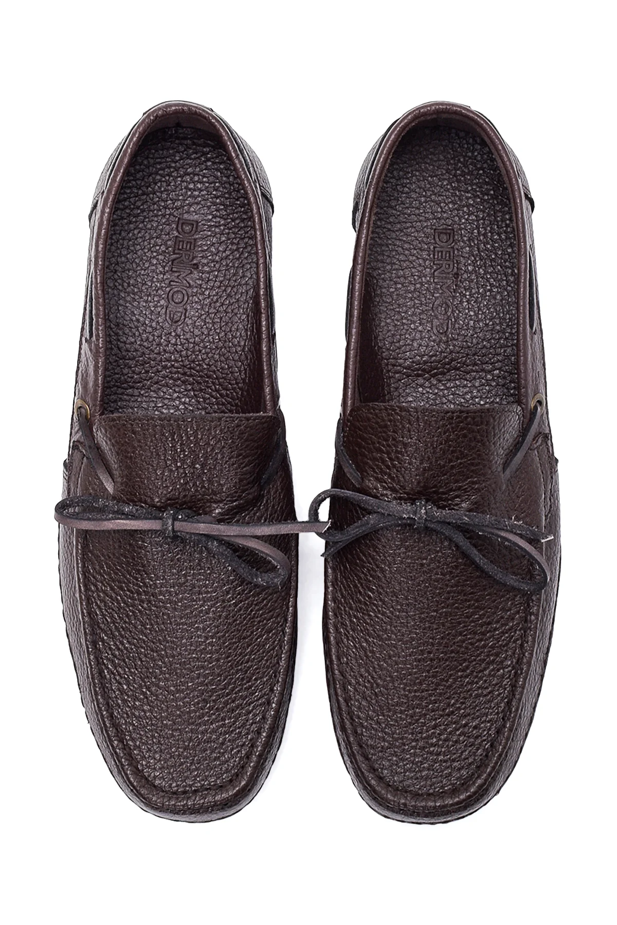 Erkek Kahverengi Deri Loafer - Image 7
