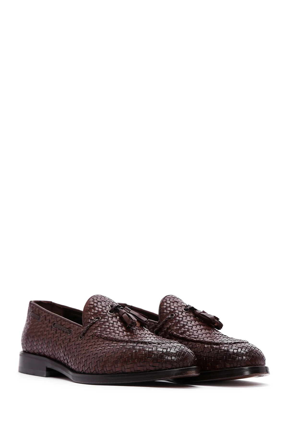 Erkek Kahverengi Deri Loafer - Image 3