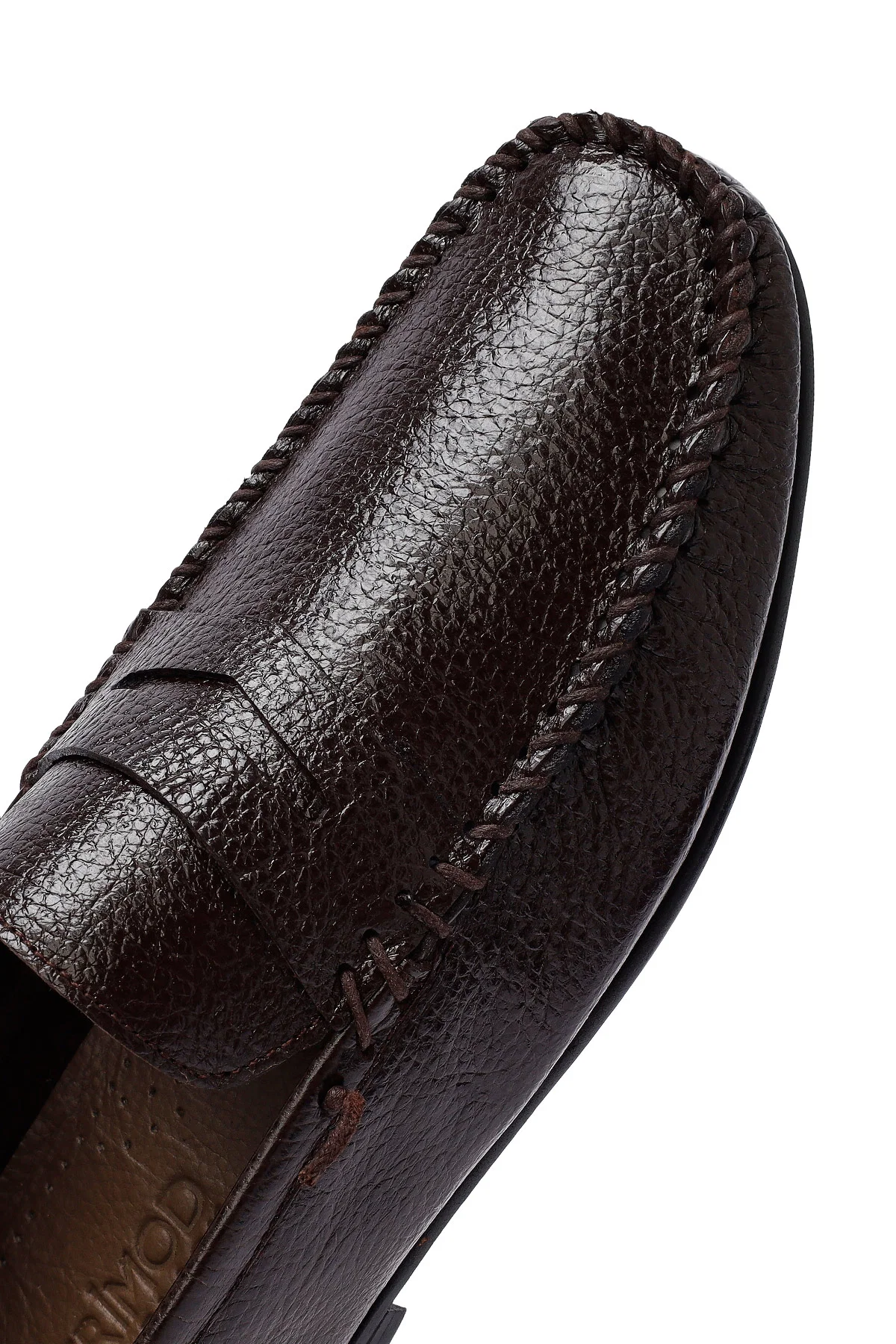 Erkek Kahverengi Deri Loafer - Image 10