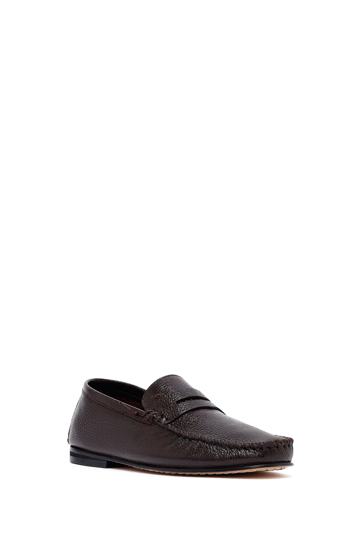 Erkek Kahverengi Deri Loafer - Image 6