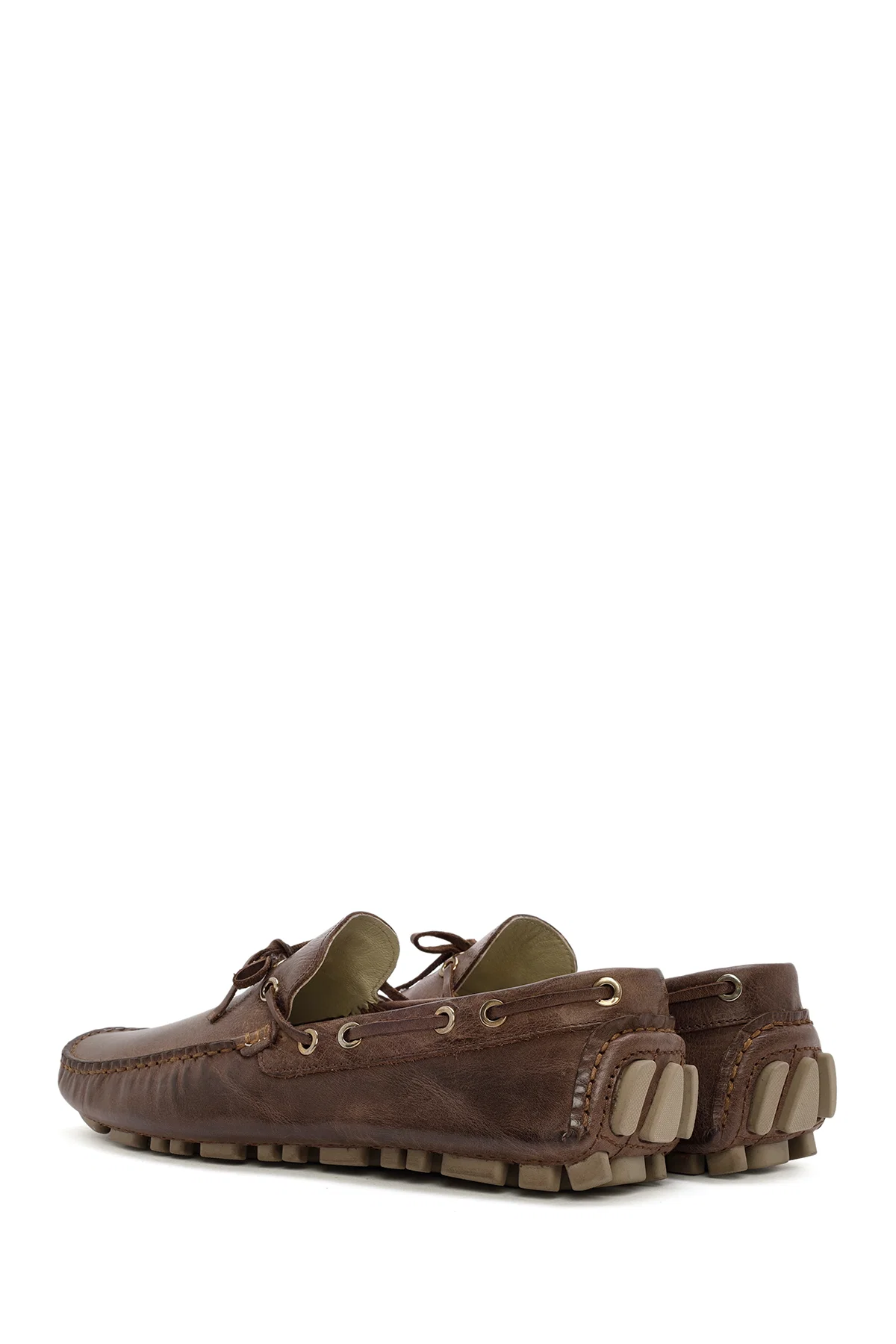 Erkek Kahverengi Deri Loafer - Image 5
