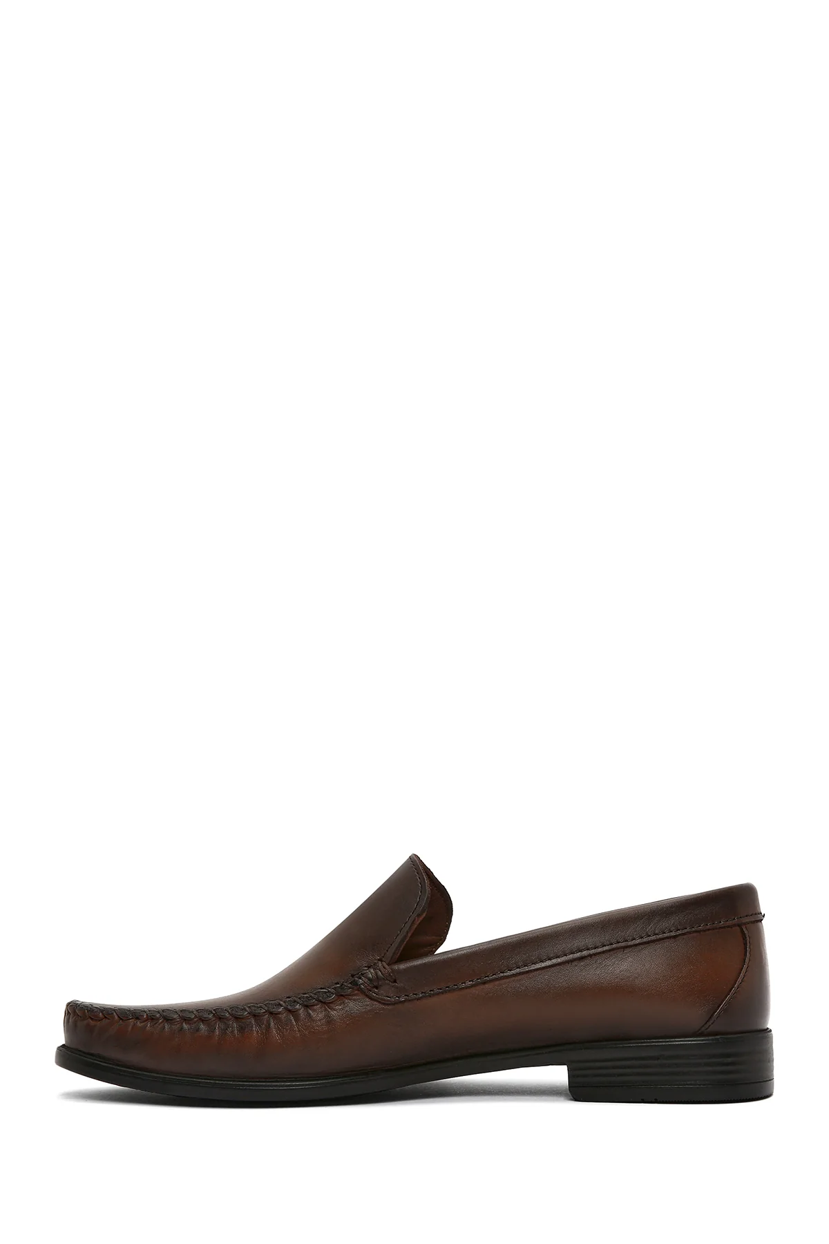Erkek Kahverengi Deri Loafer - Image 3